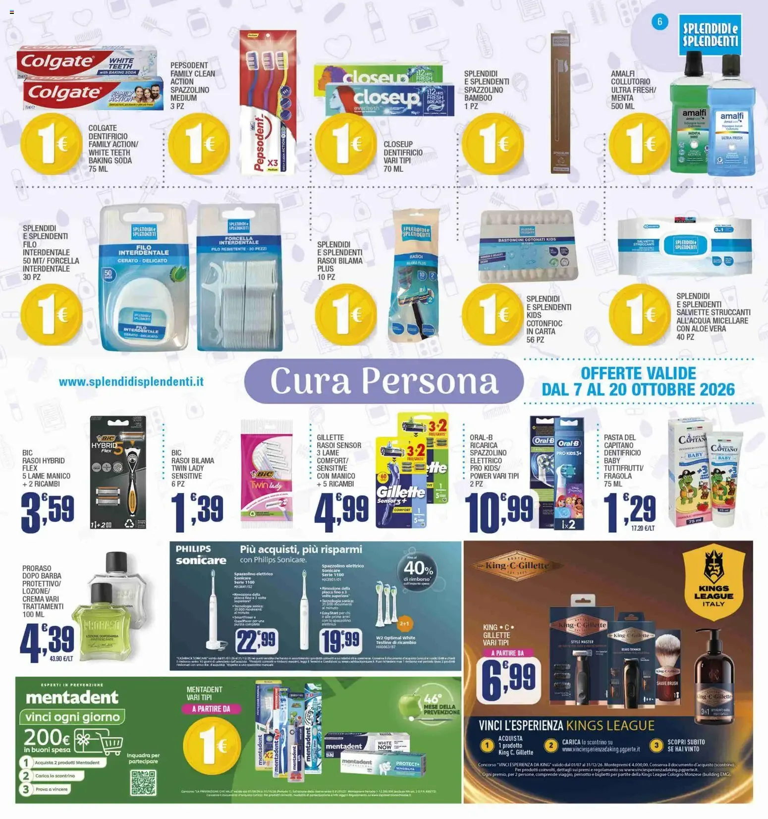 Splendidi e Splendenti volantino dal 07/10/2026 - online Offerte da 7 ottobre a 20 ottobre di 2026 - Pagina del volantino 6