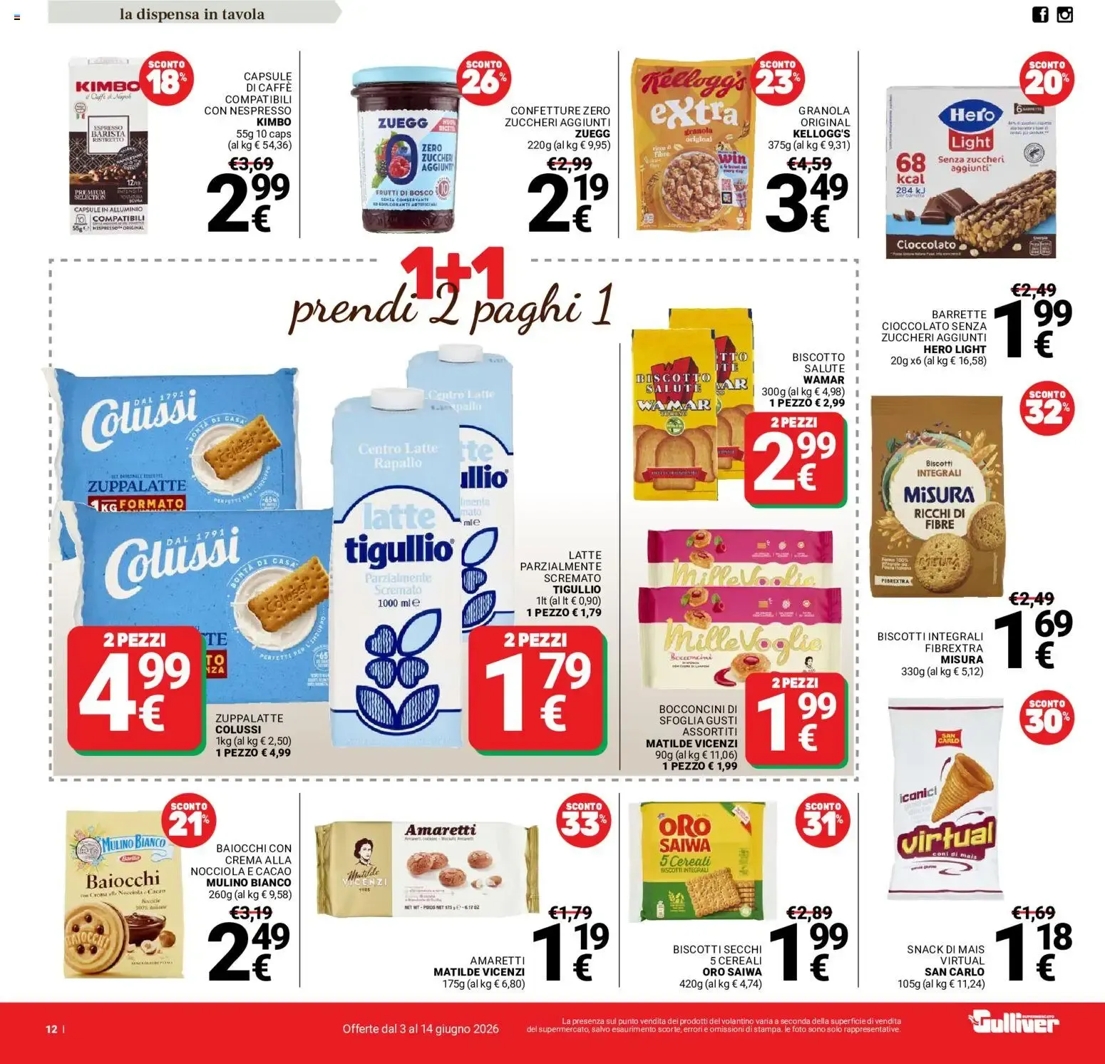 Nuovo Gulliver volantino dal 03/06/2026 > offerte anteprima 🛍️ da 3 giugno a 14 giugno di 2026 - Pagina del volantino 12
