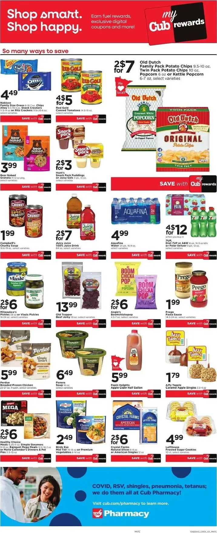 Weekly promotion Cub - Slow Cooker Favorites spanning from October 18 to October 24 2026 - Page 6 for Catalogue 365