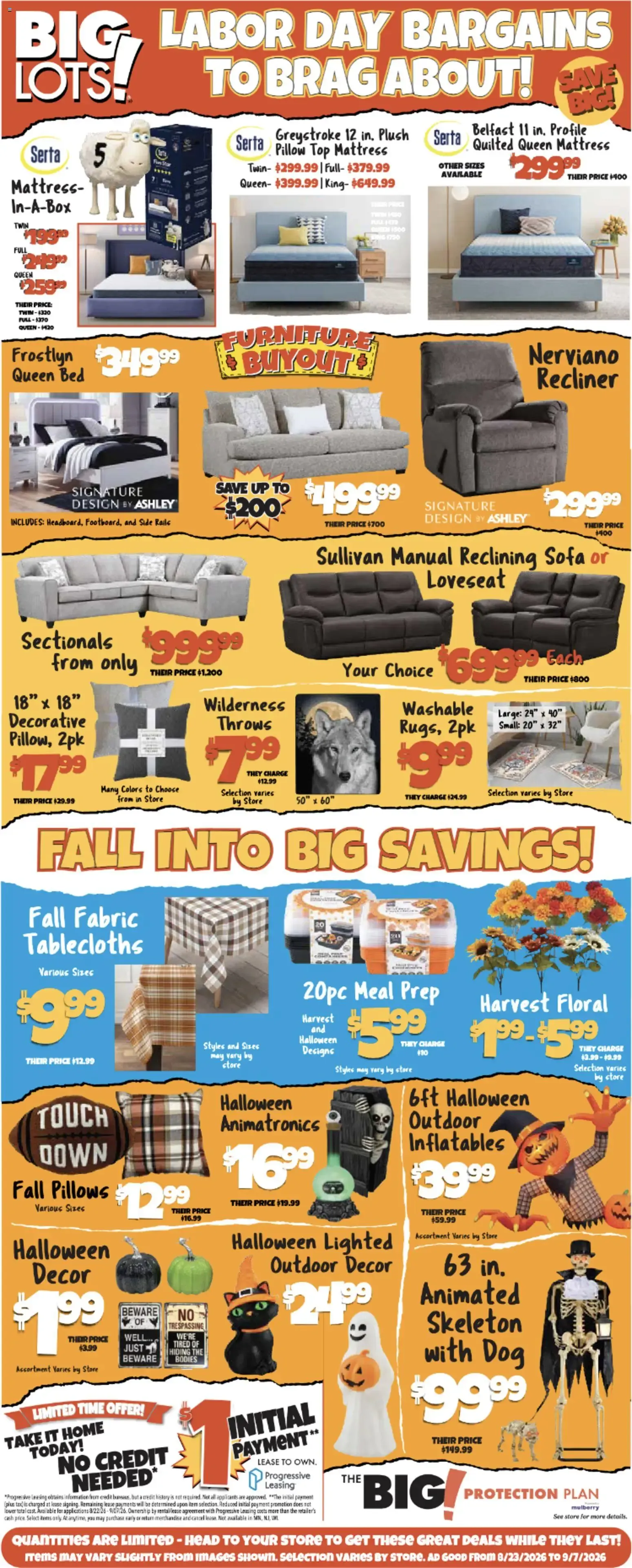 Big Lots Weekly Ad from 08/23/2026 - Flyer