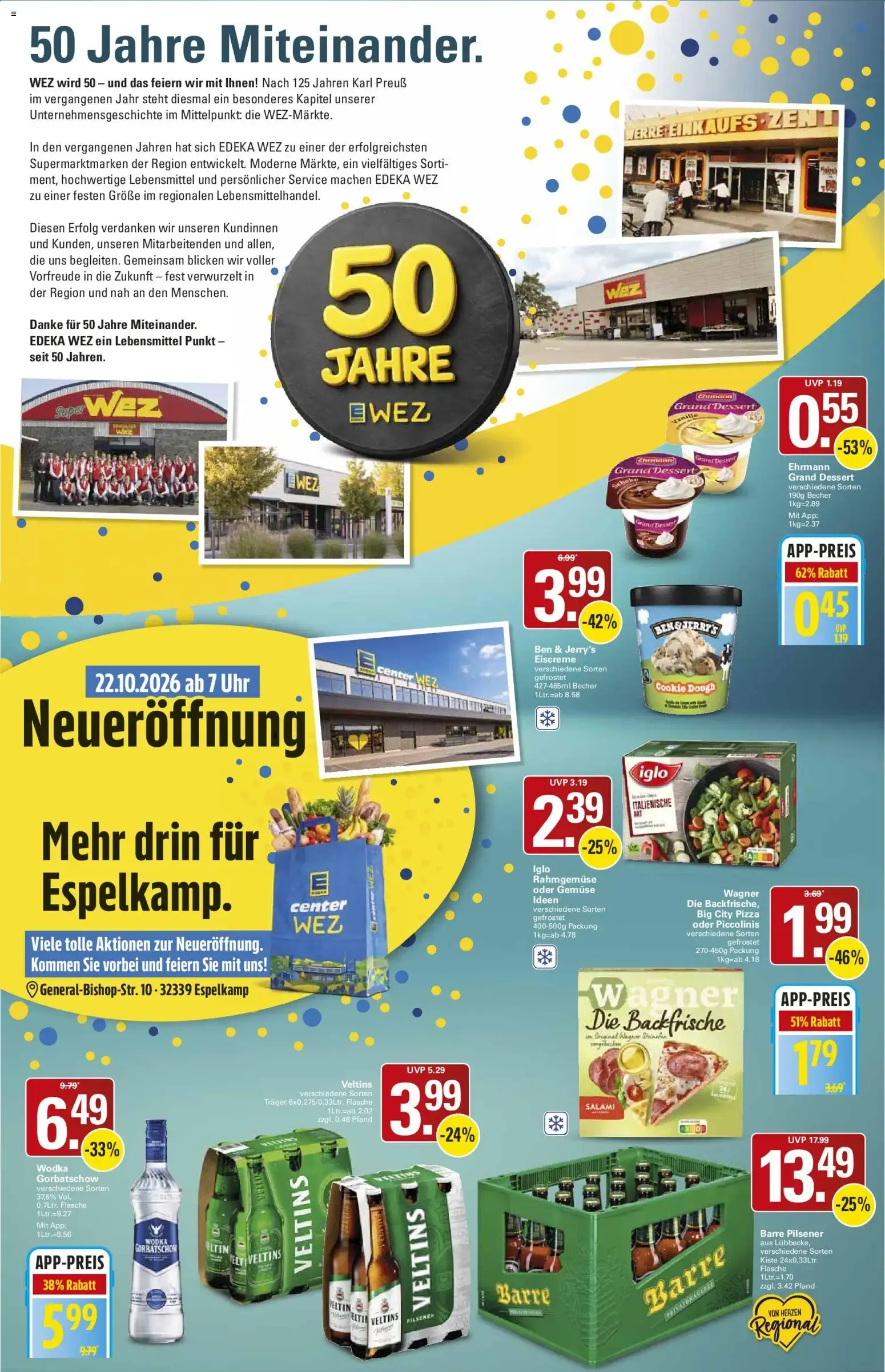 WEZ Prospekt (ab 19.10.2026) zum Blättern von 19. Oktober bis 24. Oktober 2026 - Prospekt seite 2