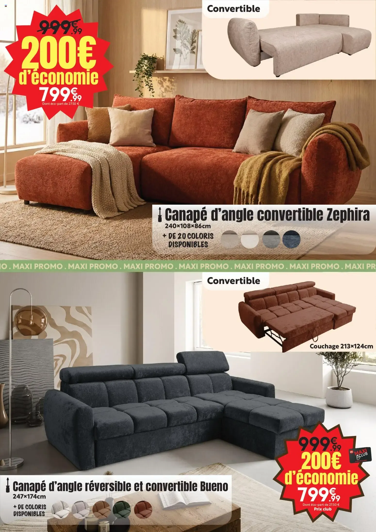 Maxi Bazar - Meublez-vous de bonnes affaires du 31 août au 27 septembre 2026 - Catalogue page 7