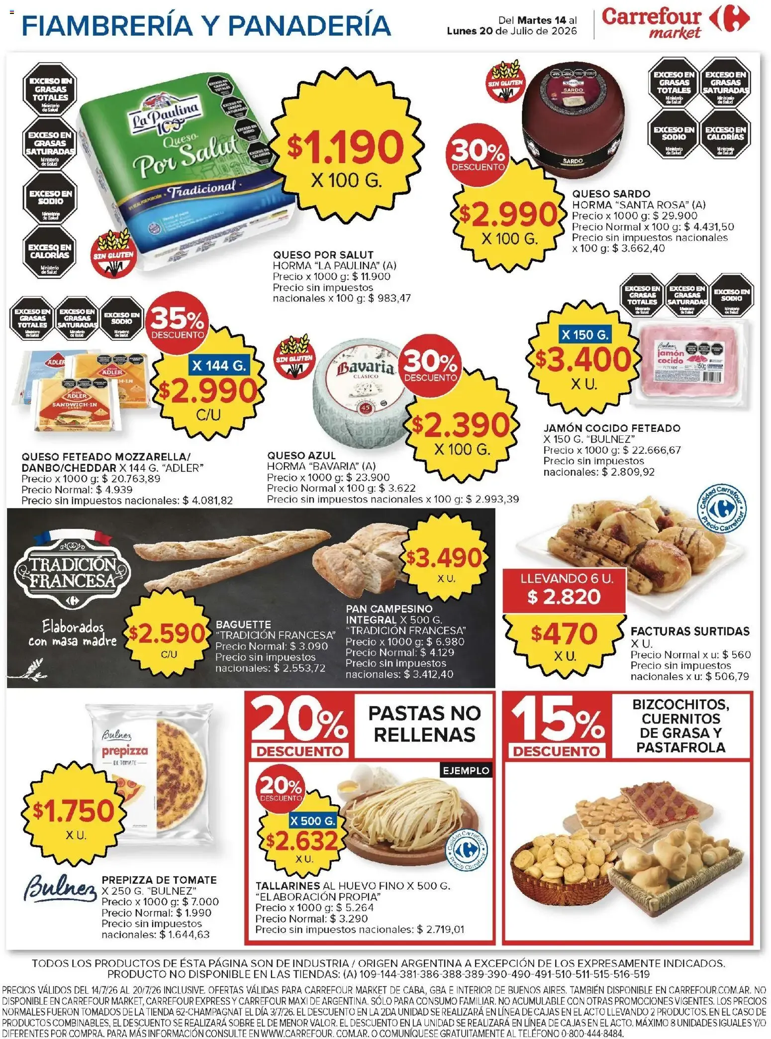 Ofertas de Carrefour Market catálogo del 14/07/2026 - 20/07/2026 14 de julio al 20 de julio 2026 - Página 13 del catálogo