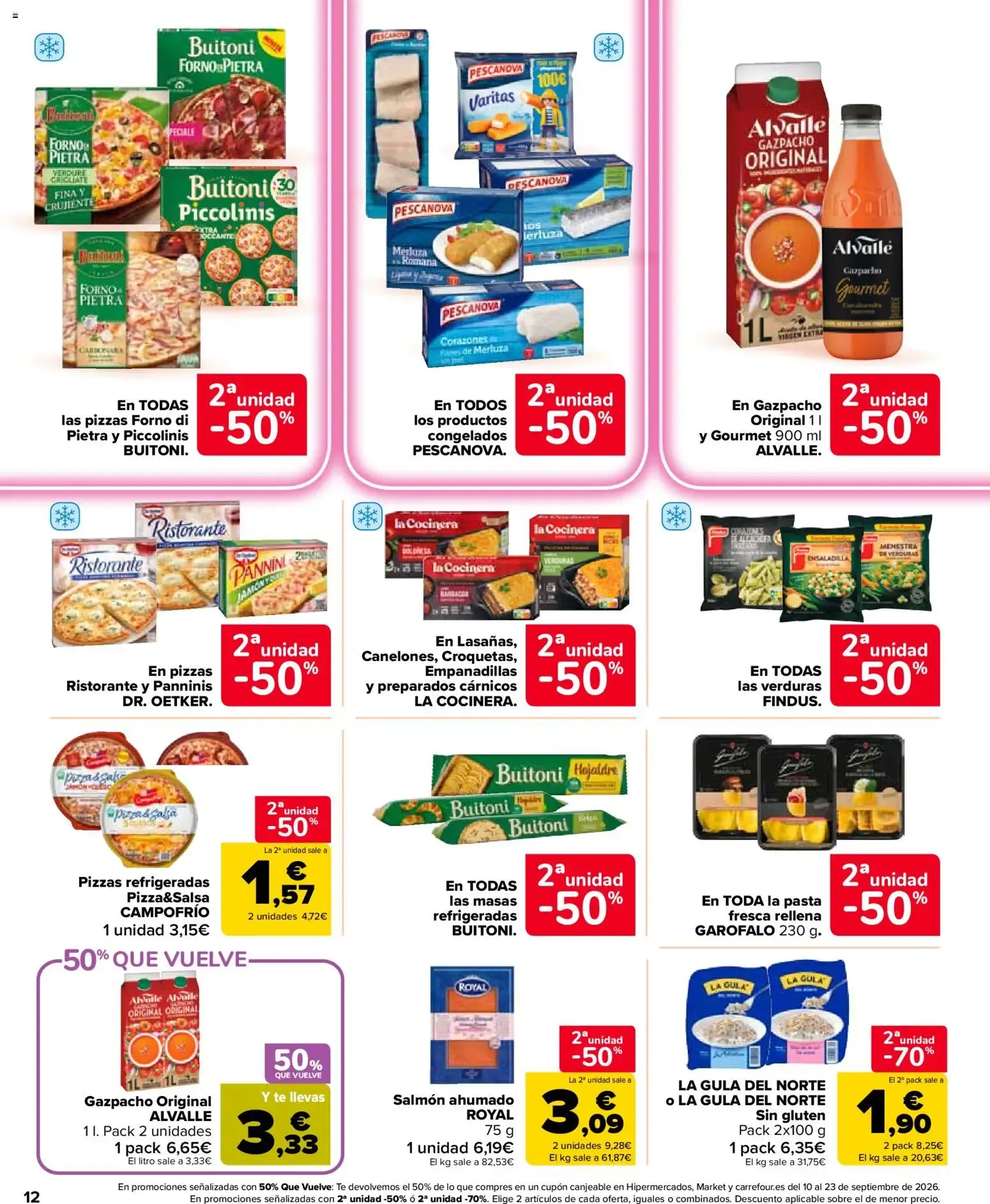Catálogo de Carrefour Market folleto 26/08/2026 - 09/09/2026 26 de agosto al 9 de septiembre 2026 - Página 12