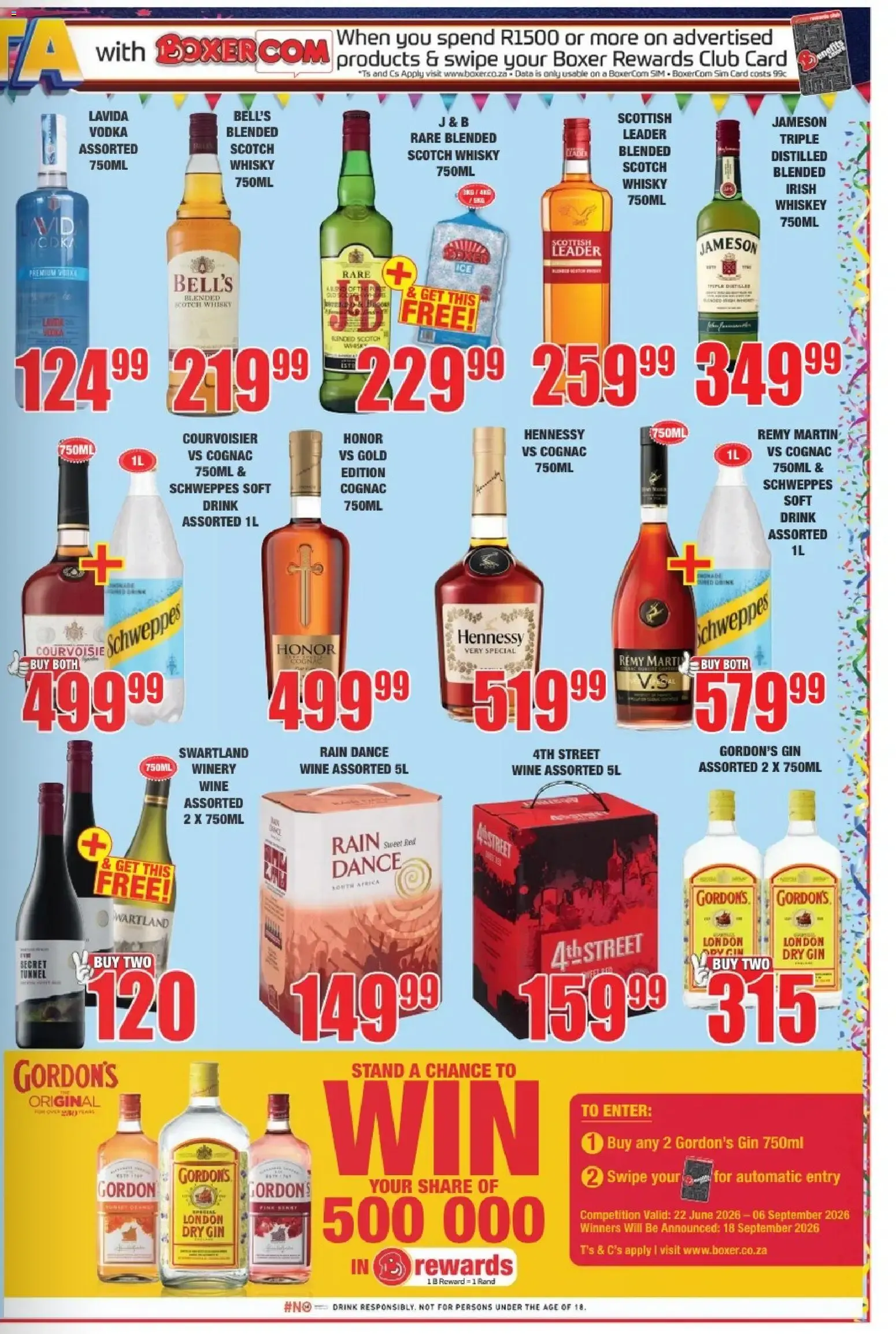 Boxer Liquors - Swipe & Get More this Birthday from 22 June to 8 July 2026 - Catalogue Page 3