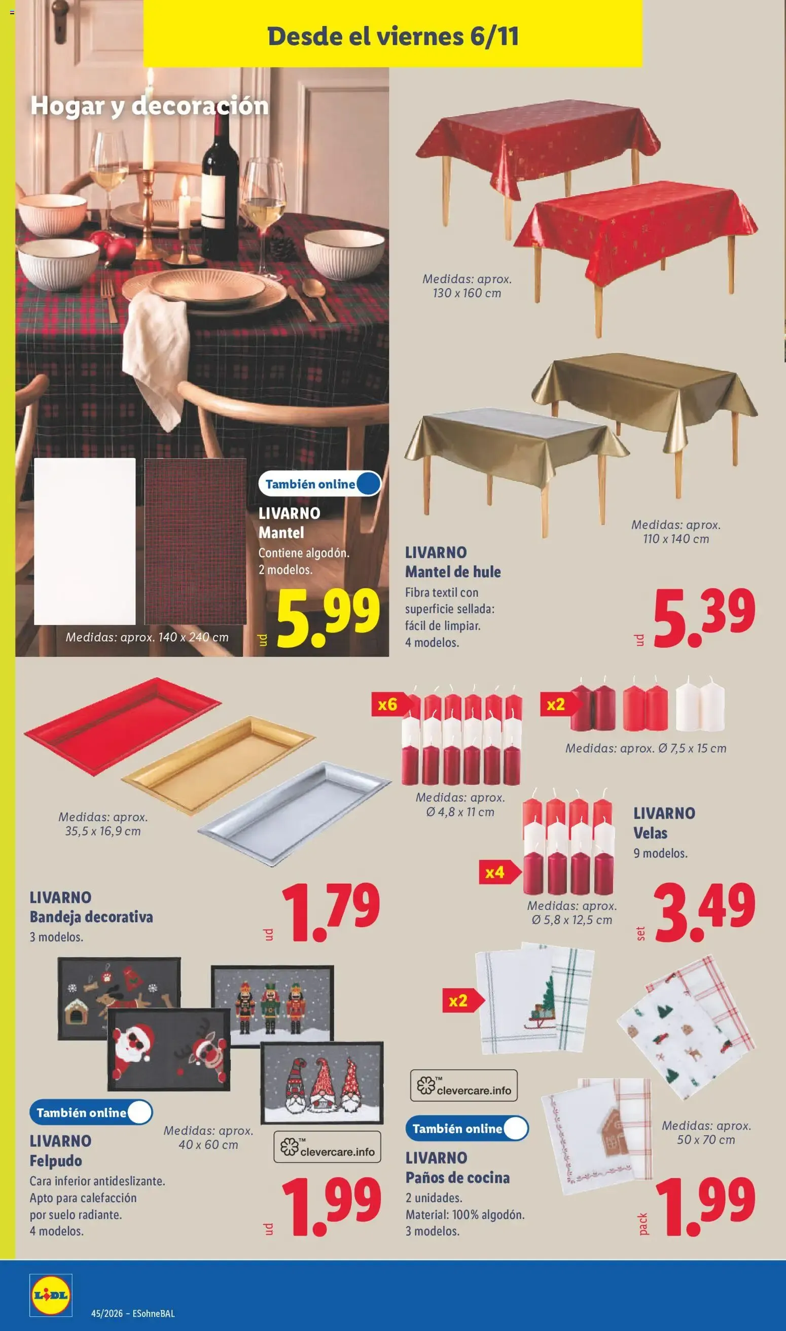 Catálogo de Lidl folleto de bazar del 02/11/2026 | Ofertas 2 de noviembre al 8 de noviembre 2026 - Página 18