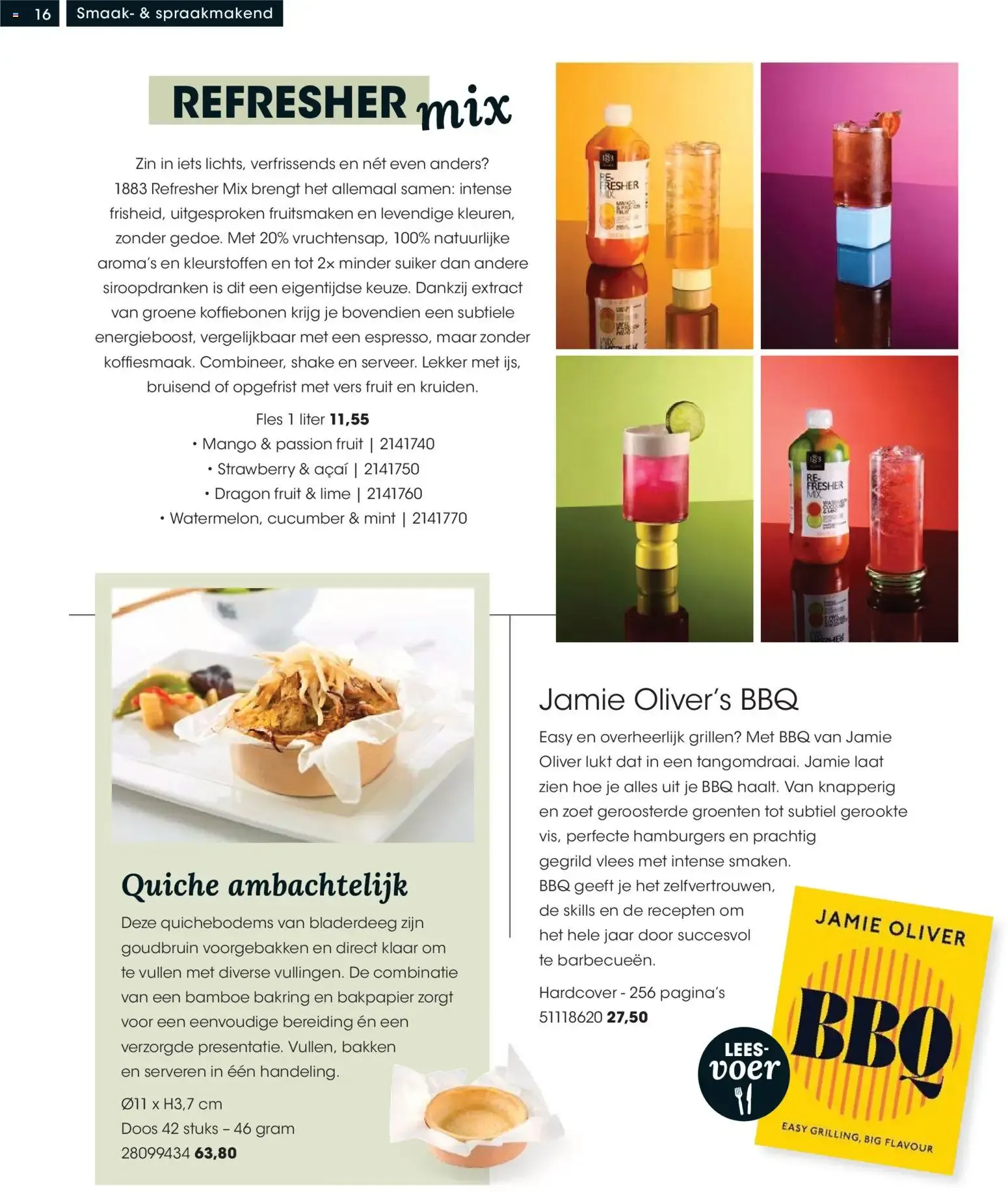 HANOS Hét Inspiratiemagazine voor de Horeca van 1 juni tot 31 juli 2026 - Folder pagina 16