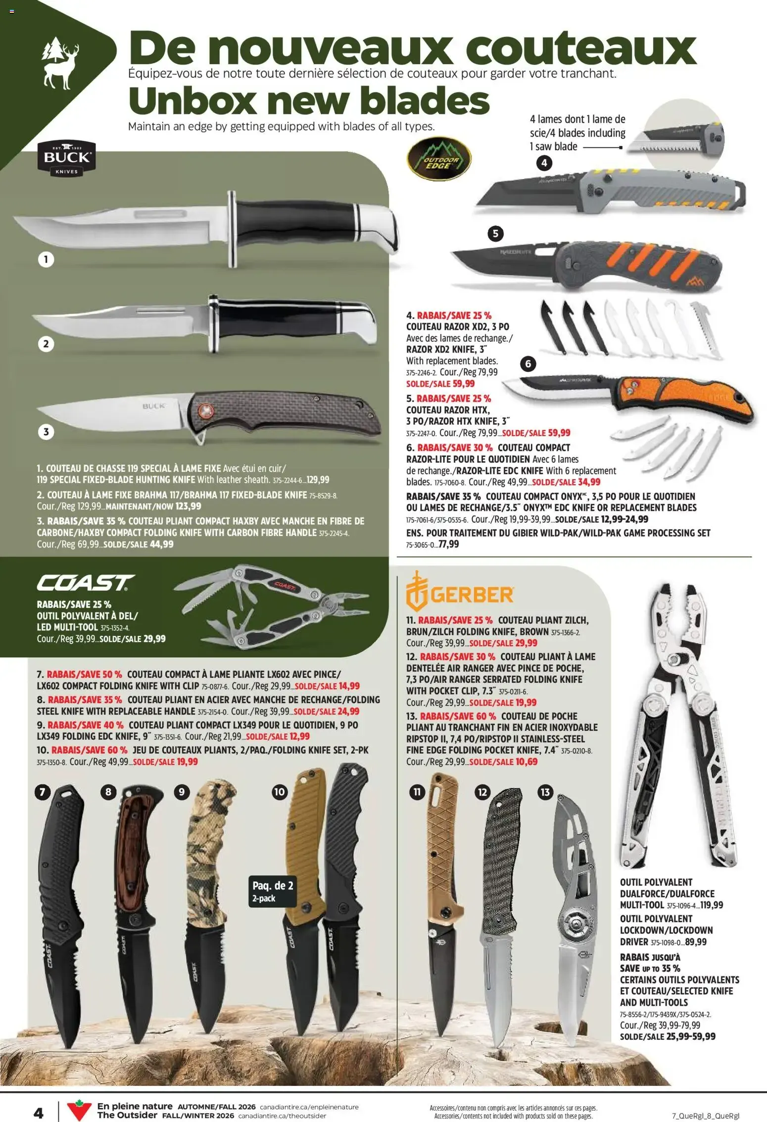 Canadian Tire circulaire - En pleine nature from Aug 27, 2026 > weekly specials & deals from August 27 to September 16 2026 - flyer page 4