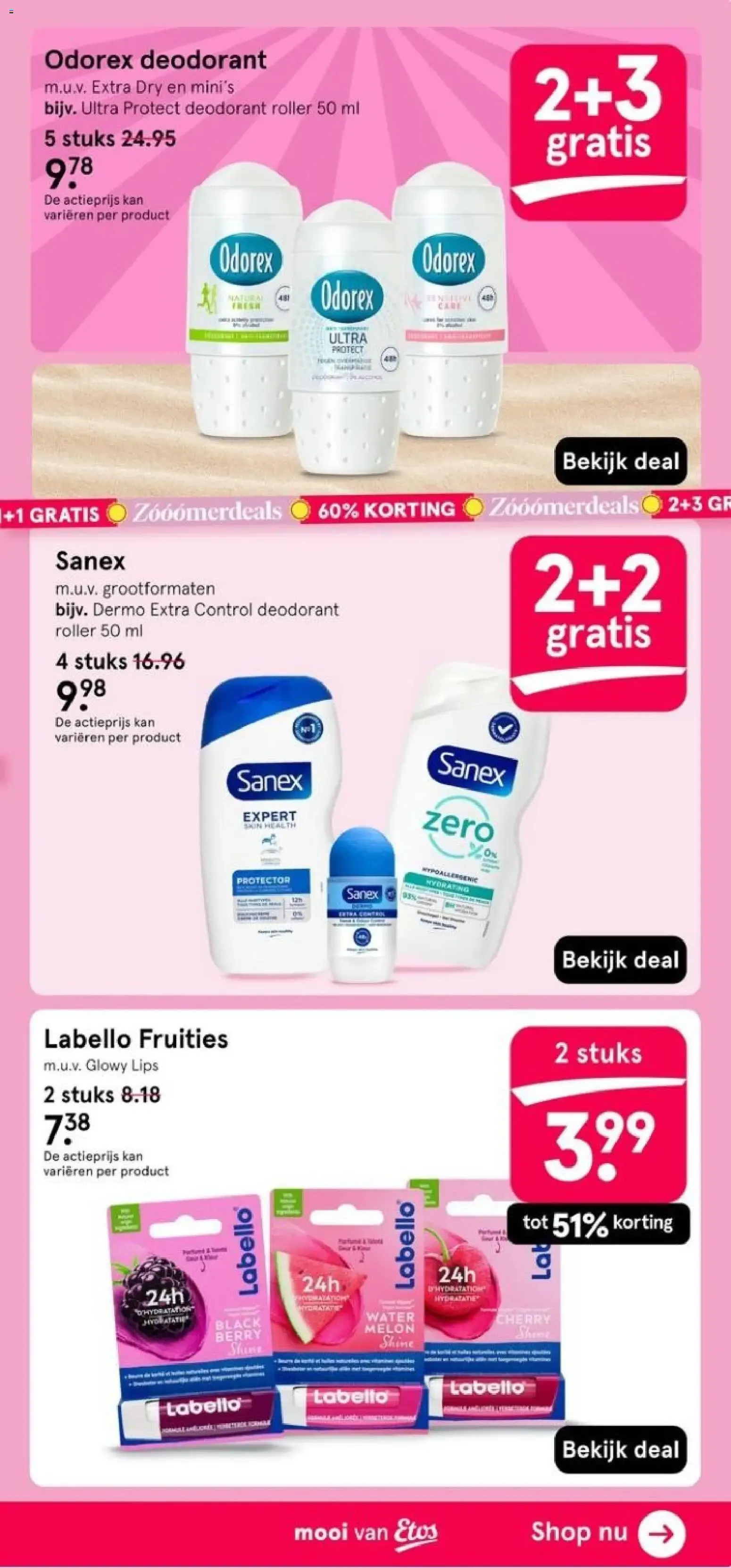 Etos zóóómer DEALS van 27 juli tot 9 augustus 2026 - Folder pagina 17