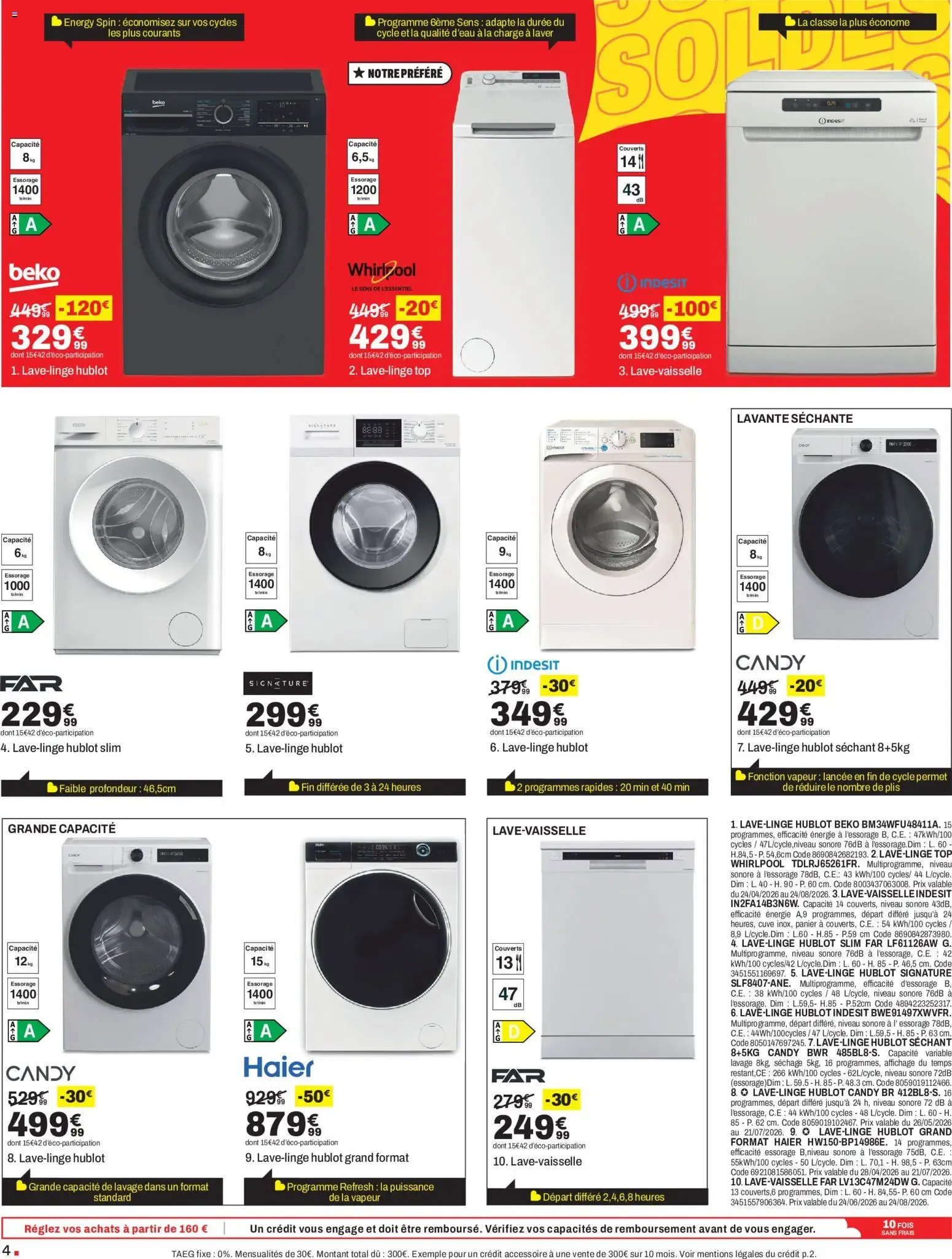 BUT Soldes du 23 juin au 27 juillet 2026 - Catalogue page 4