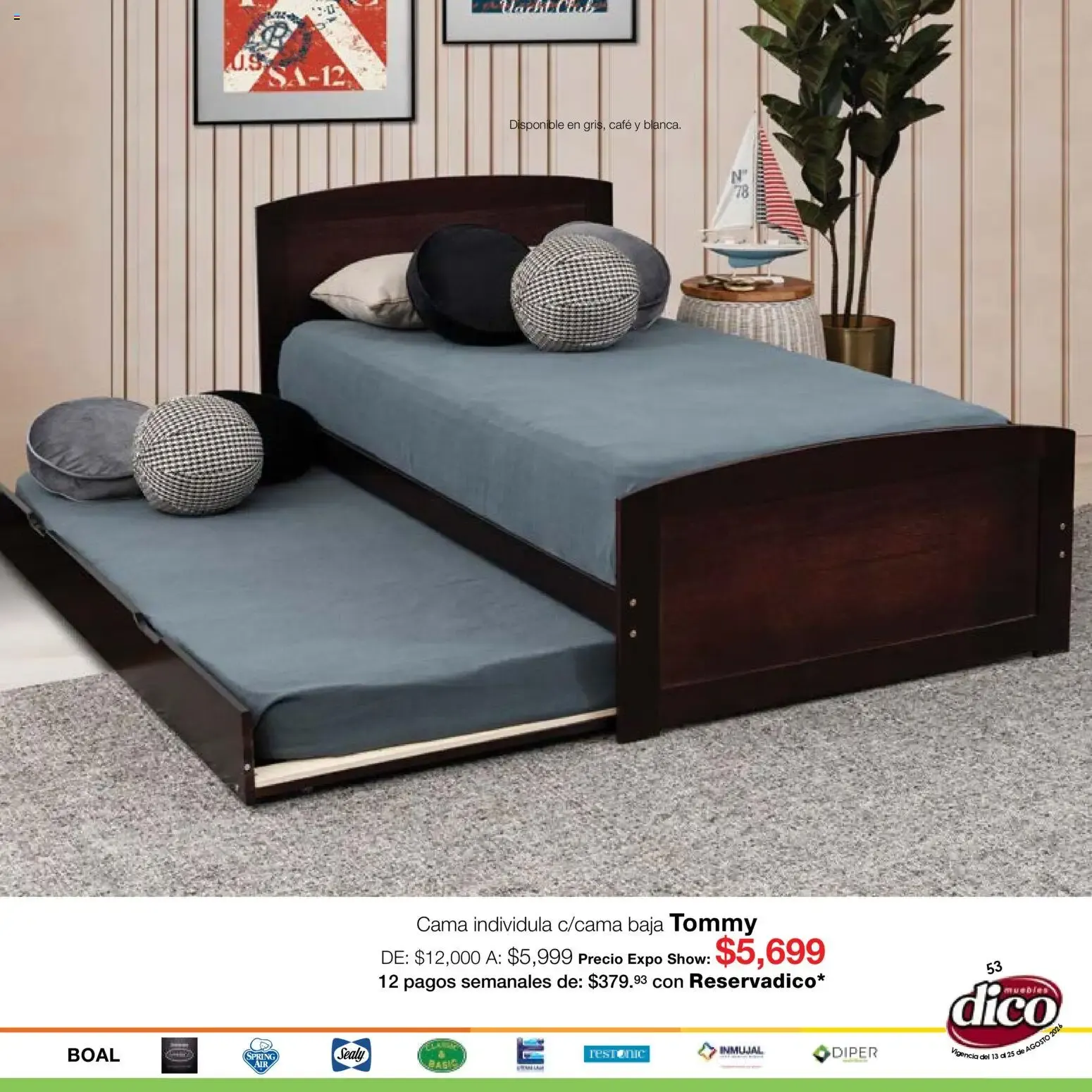 Catálogo de Muebles Dico catálogo Expo Show (13/08/2026 - 25/08/2026) - catálogo en línea 13 de agosto al 25 de agosto 2026 - Pagina 53