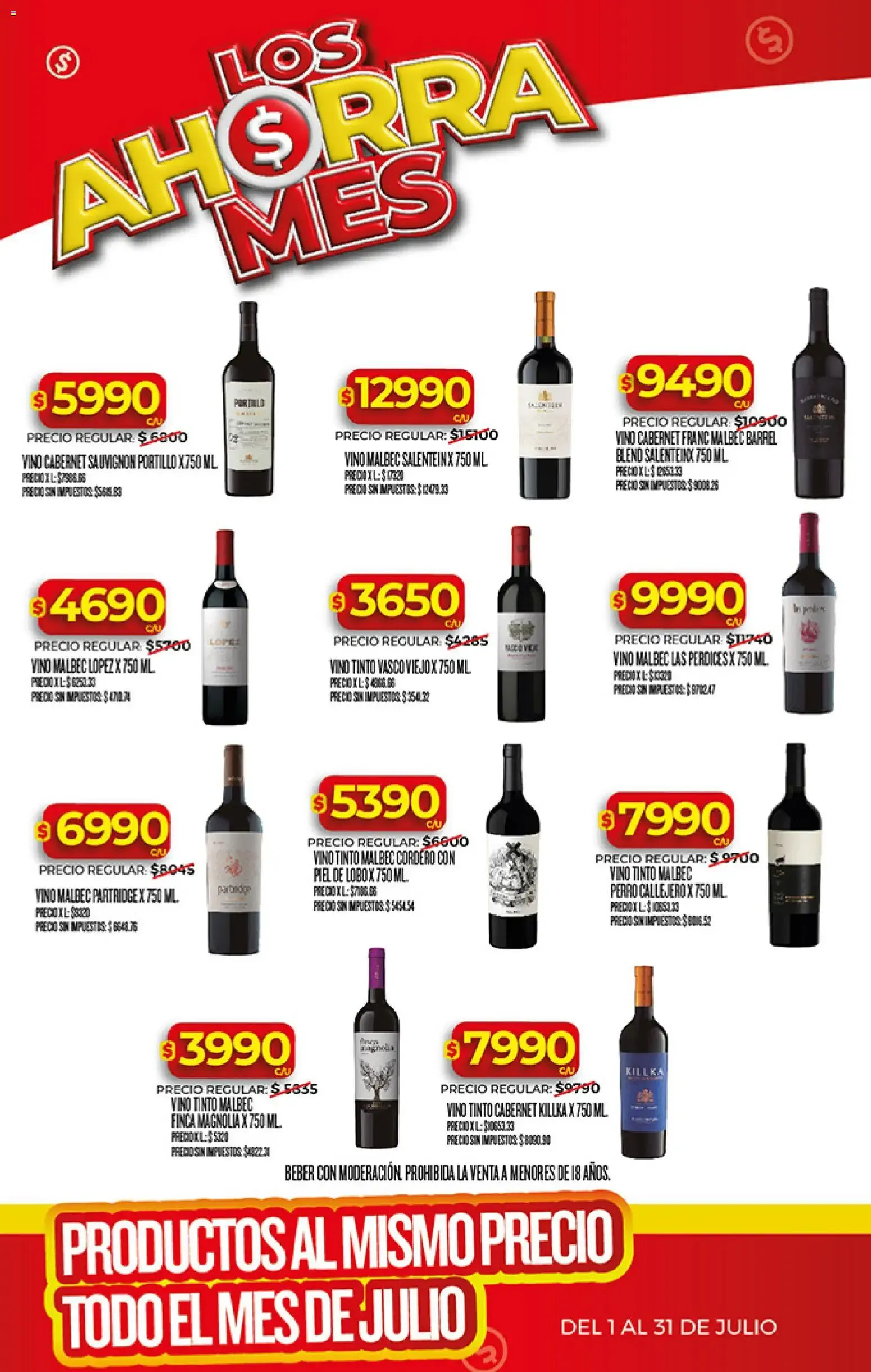 Ofertas de Los Ahorra Mes 1 de julio al 31 de julio 2026 - Página 15 del catálogo
