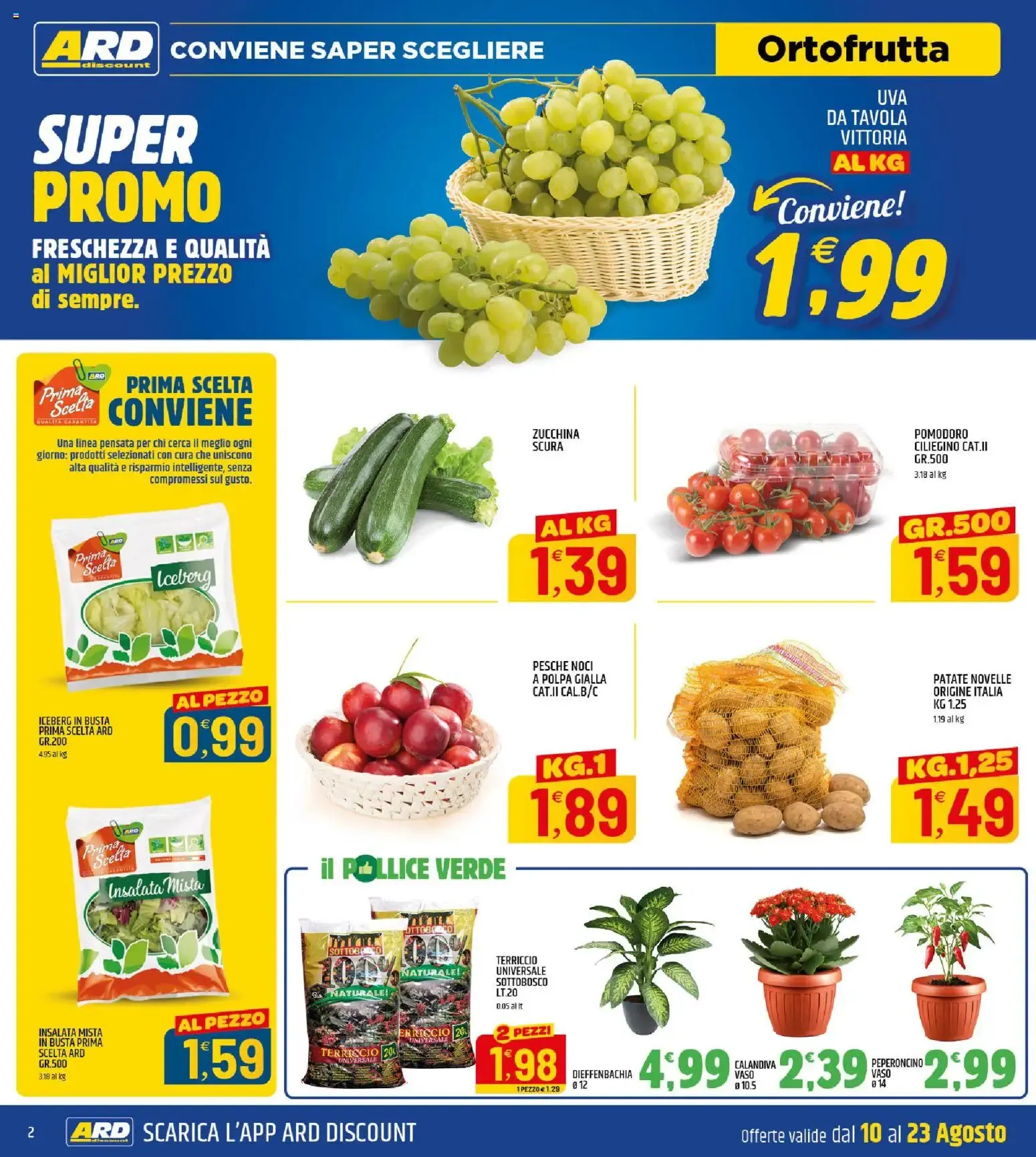Nuovo ARD Discount volantino dal 10/08/2026 > offerte anteprima 🛍️ da 10 agosto a 23 agosto di 2026 - Pagina del volantino 2