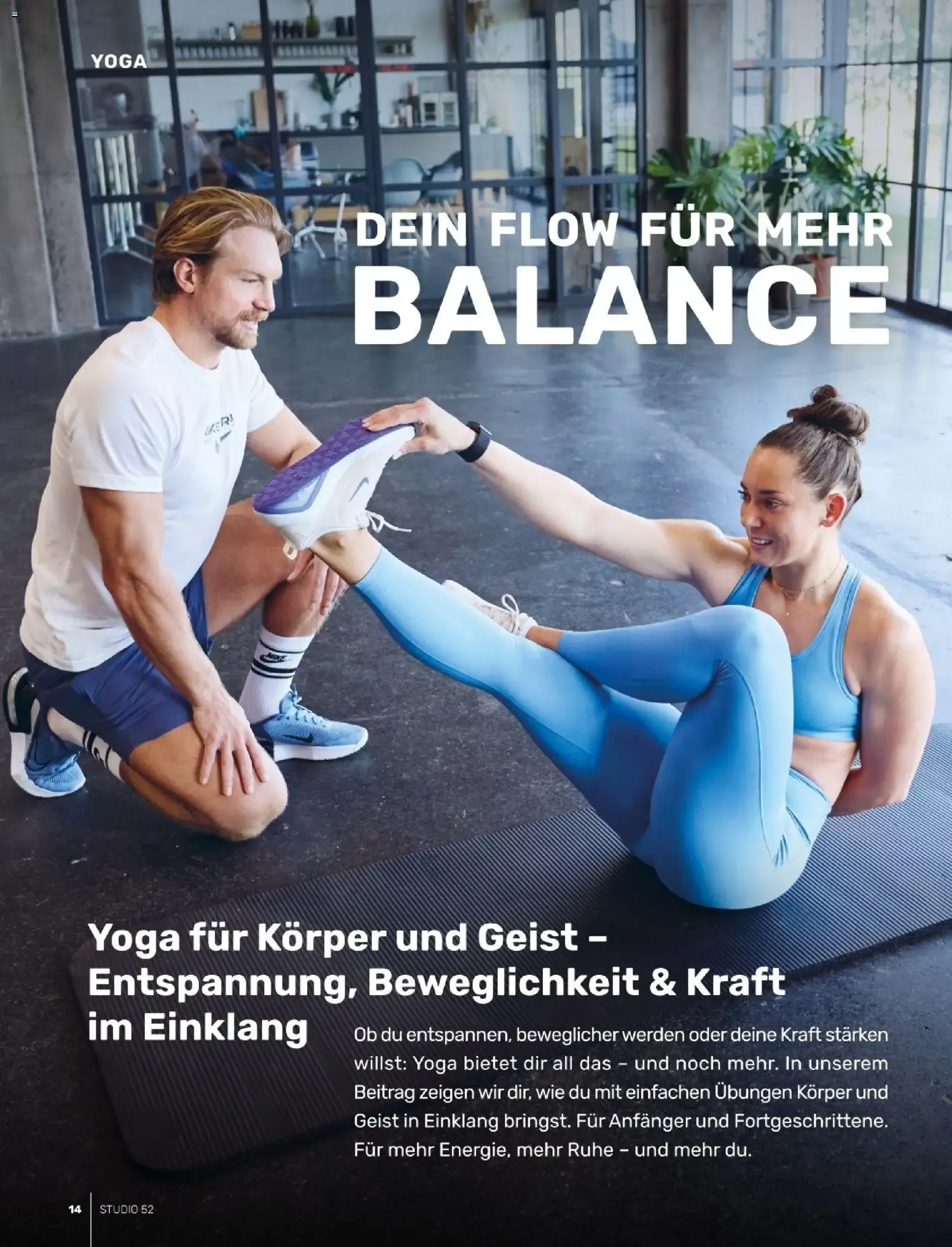 HOME OF STUDIO 52 TRAINING von 26. Januar bis 30. August 2026 - Prospekt seite 14