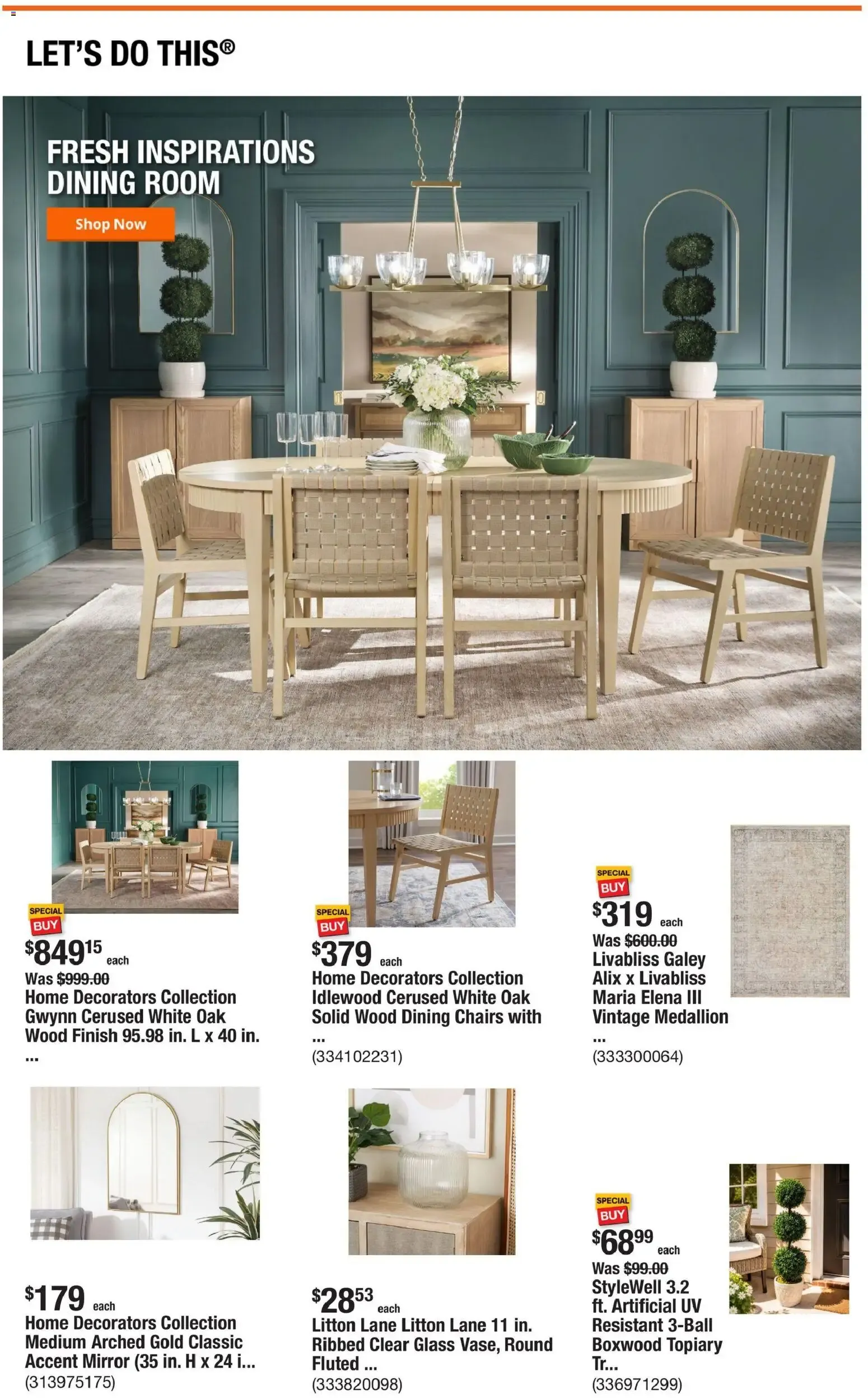 Weekly ad Home Depot Bathroom Vanities: Upgrade Your Bath & Save from July 16 to July 23 2026 - Page 4