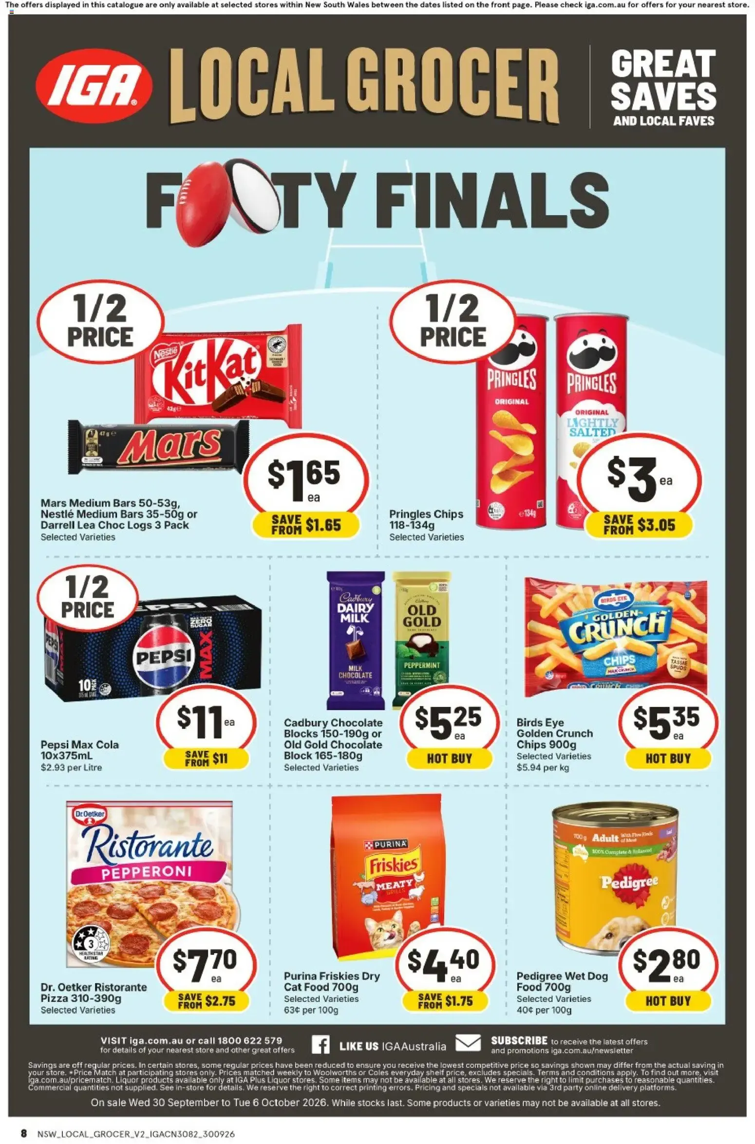 IGA Local Grocer - Great Saves and Local Faves - Catalogue valid from 30 September to 6 October 2026 - page 8