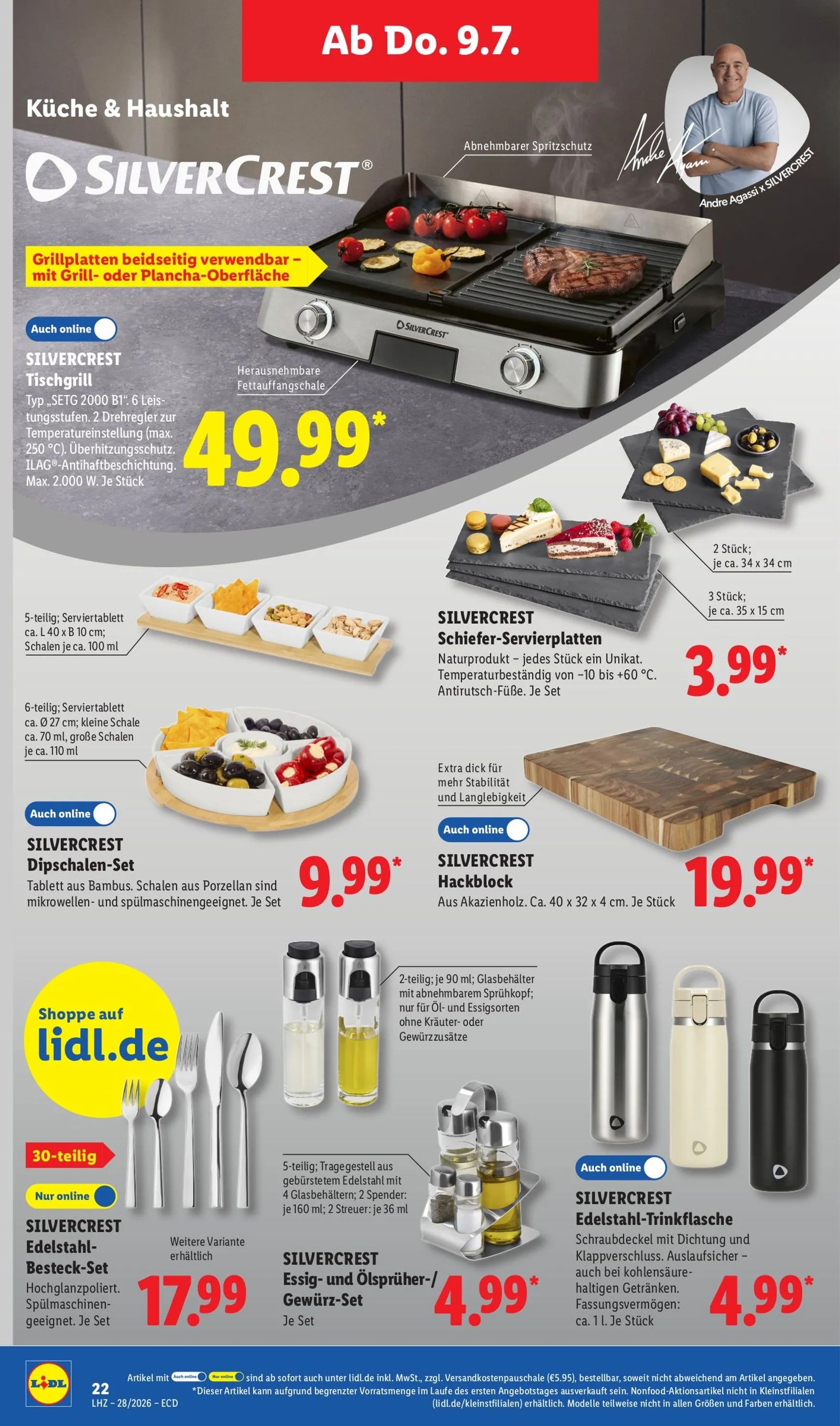 Lidl - Angebot der Woche Prospekt nächste Woche – von Montag 06.07.2026 bis Samstag 11.07.2026 von 6. Juli bis 11. Juli 2026 - Prospekt seite 20