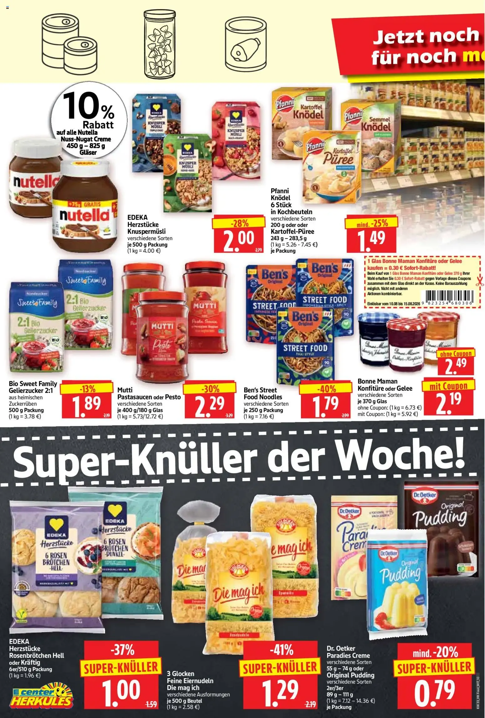 E center HERKULES Witzenhausen Knüller von 10. August bis 15. August 2026 - Prospekt seite 10