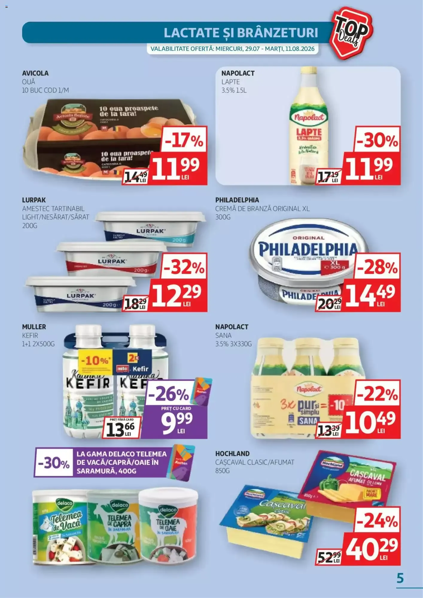 Catalog Catalog Auchan de la 29 iulie până la 11 august 2026 - Revista Pagina 5
