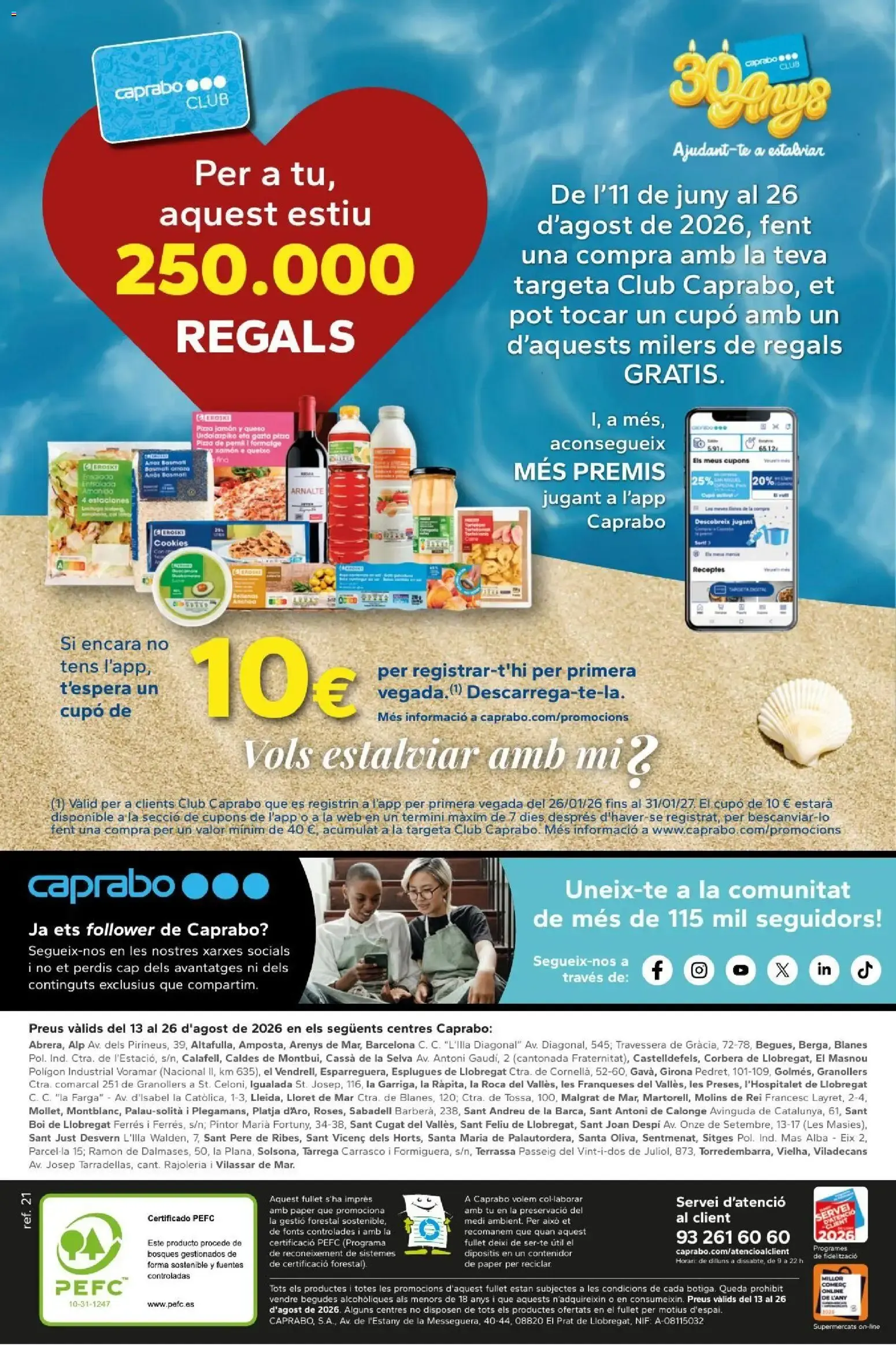 Catálogo de Caprabo folleto 13/08/2026 - 26/08/2026 13 de agosto al 26 de agosto 2026 - Página 20