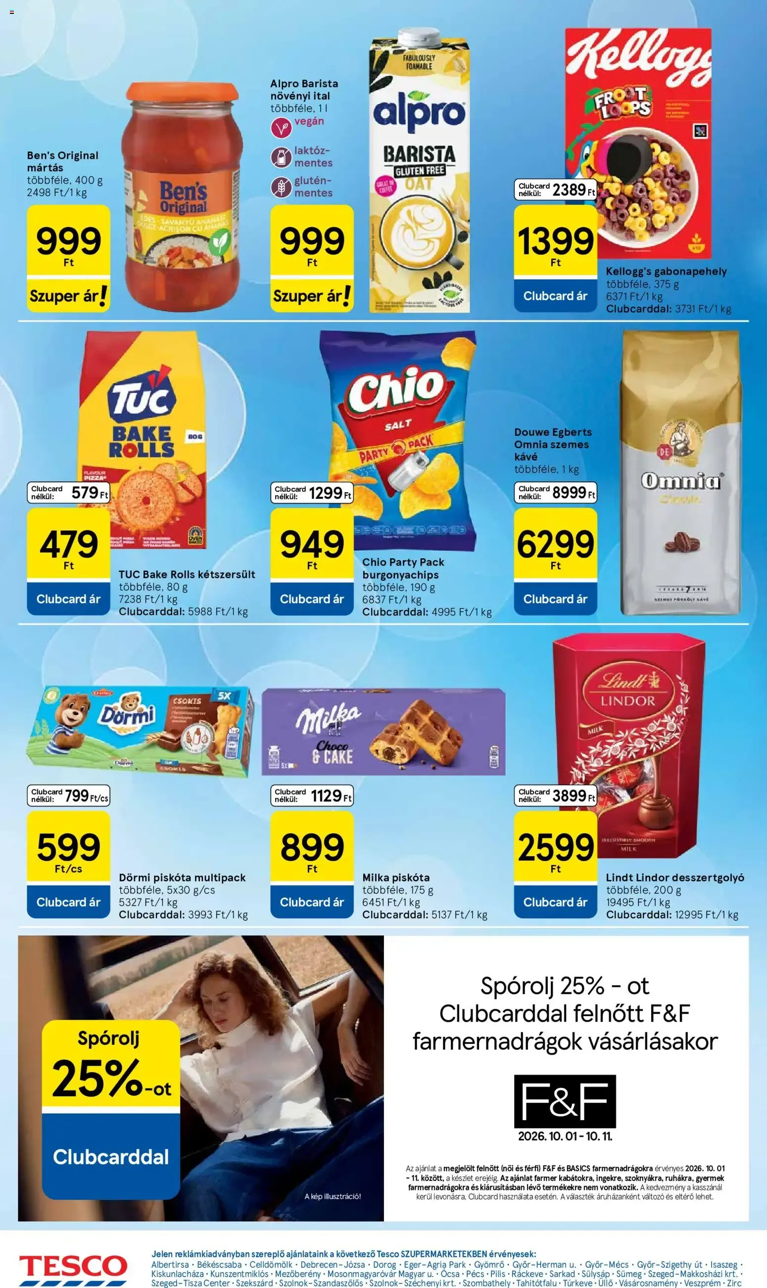 Katalógus Tesco Szupermarket akciós újság - 2026.10.08.-tól - online október 8.-tól október 14.-ig 2026. - Oldal 6