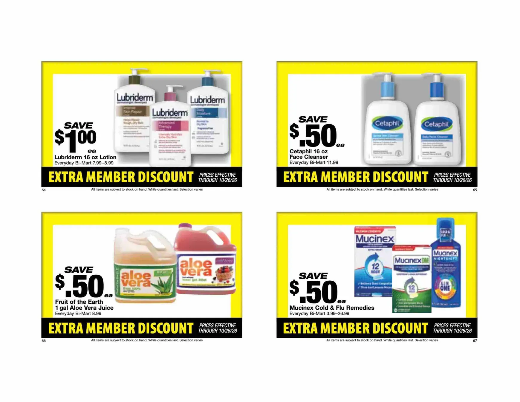 Weekly ad Current Bi-Mart - Extra member discount leaflet valid from Tuesday 10/13/2026 to Monday 10/26/2026 from October 13 to October 26 2026 - Page 18