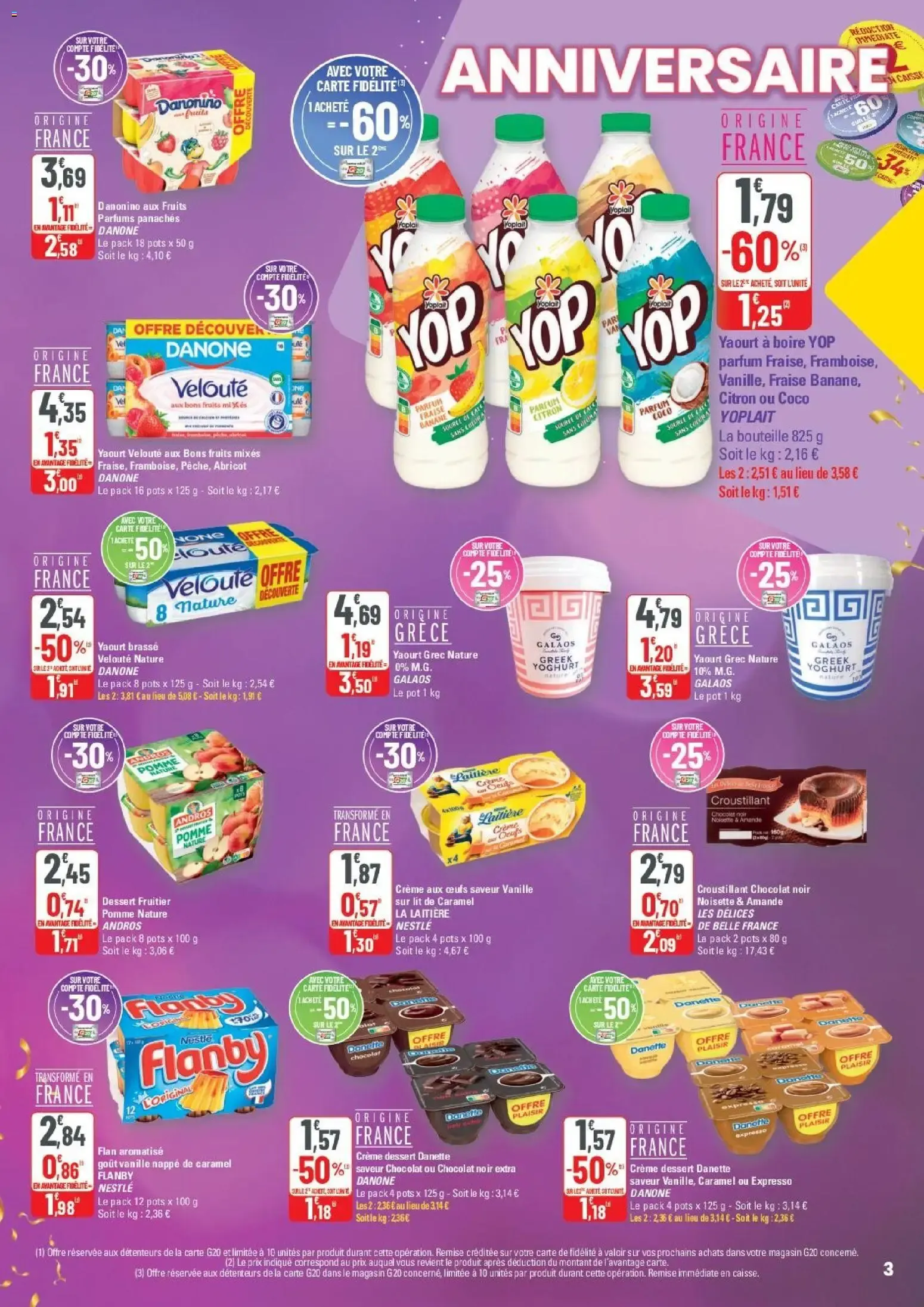 G20 Supermarchés catalogue à partir du 03/06/2026 - promo en ligne du 3 juin au 14 juin 2026 - Catalogue page 3