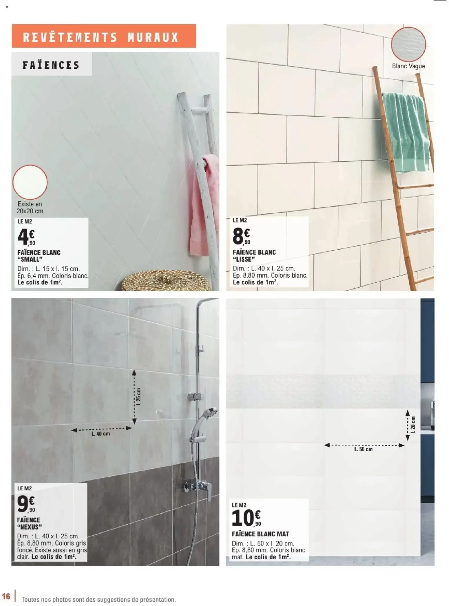 Brico E.Leclerc - Guide aménagement intérieur à partir du 06/01/2026 - promo en ligne du 6 janvier au 7 février 2026 - Catalogue page 16