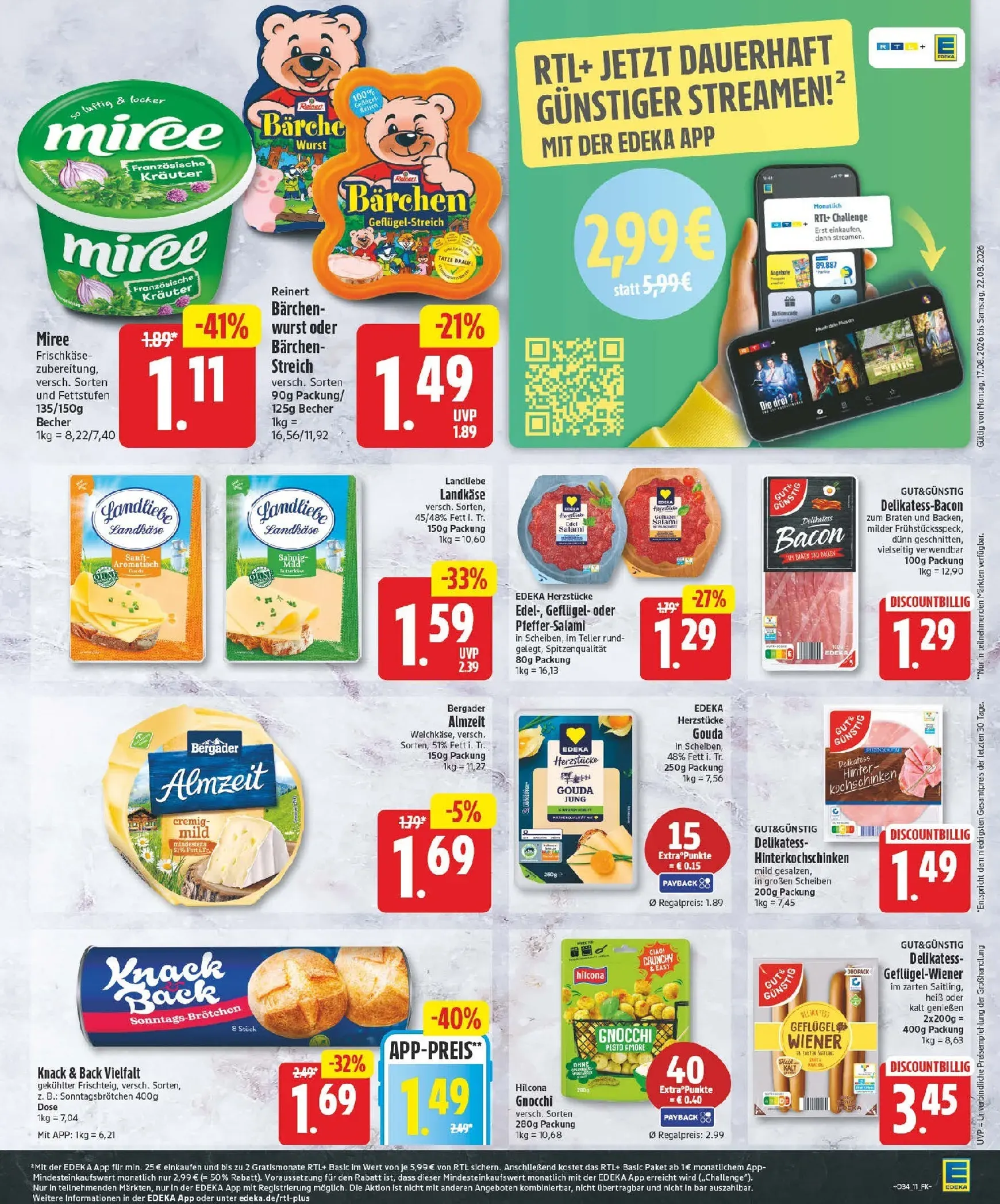 Edeka Prospekt nächste Woche – von Montag 17.08.2026 bis Samstag 22.08.2026 von 17. August bis 22. August 2026 - Prospekt seite 11
