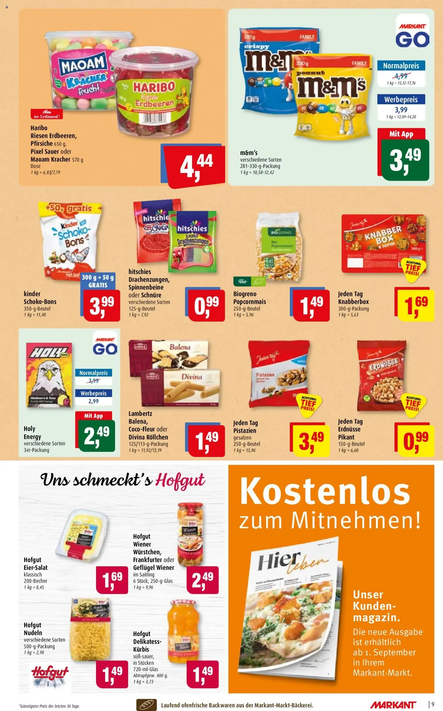 Markant Prospekt (ab 31.08.2026) zum Blättern von 31. August bis 5. September 2026 - Prospekt seite 9