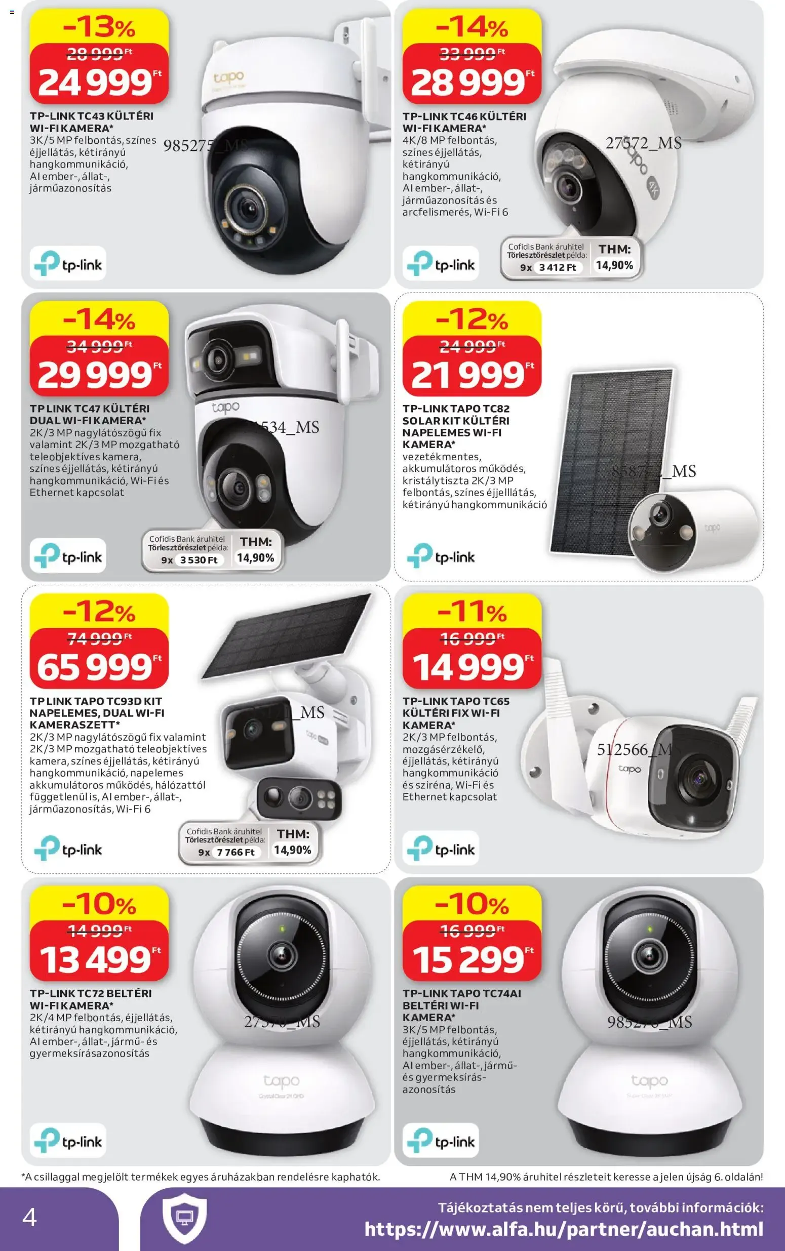 Katalógus Auchan Kéthetes Elektronikai ajánlatok - 2026.09.10. -tól/töl > akció, lapozható szórólap 🛍️ szeptember 10.-tól szeptember 23.-ig 2026. - Oldal 4