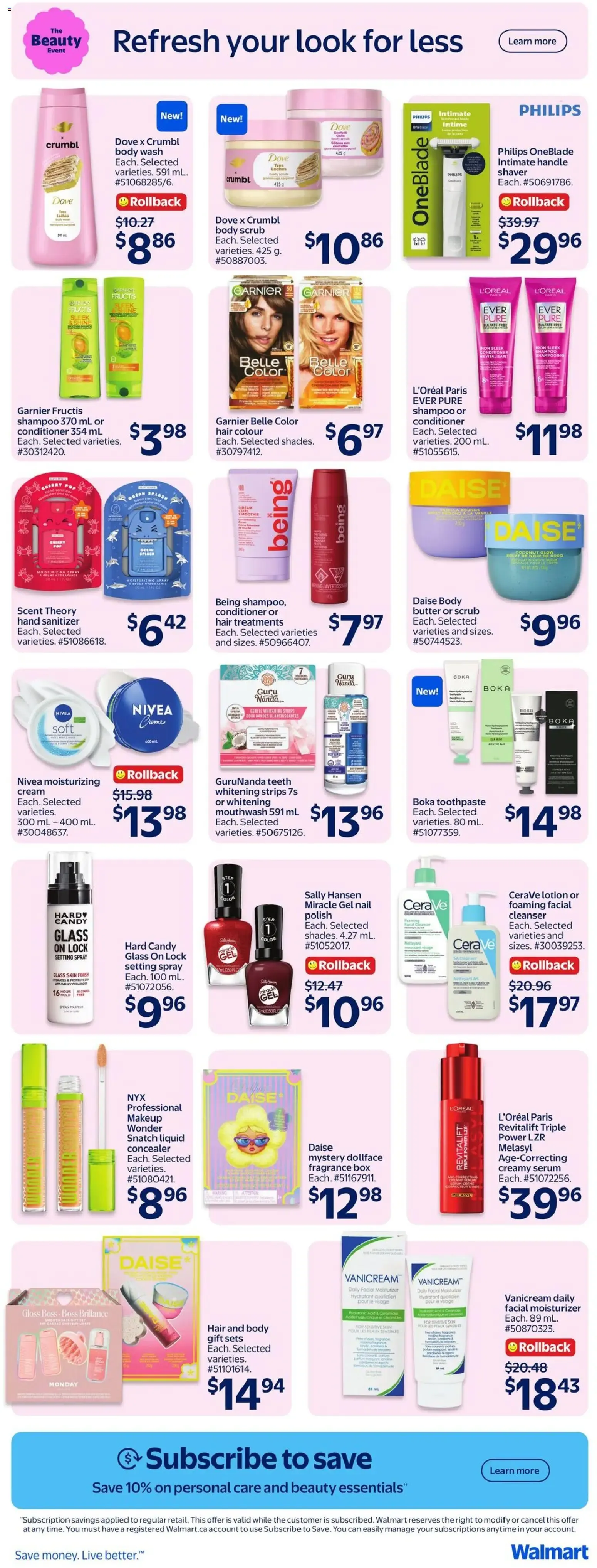 Walmart weekly flyer from Sep 24, 2026 > weekly specials & deals from September 24 to September 30 2026 - flyer page 13