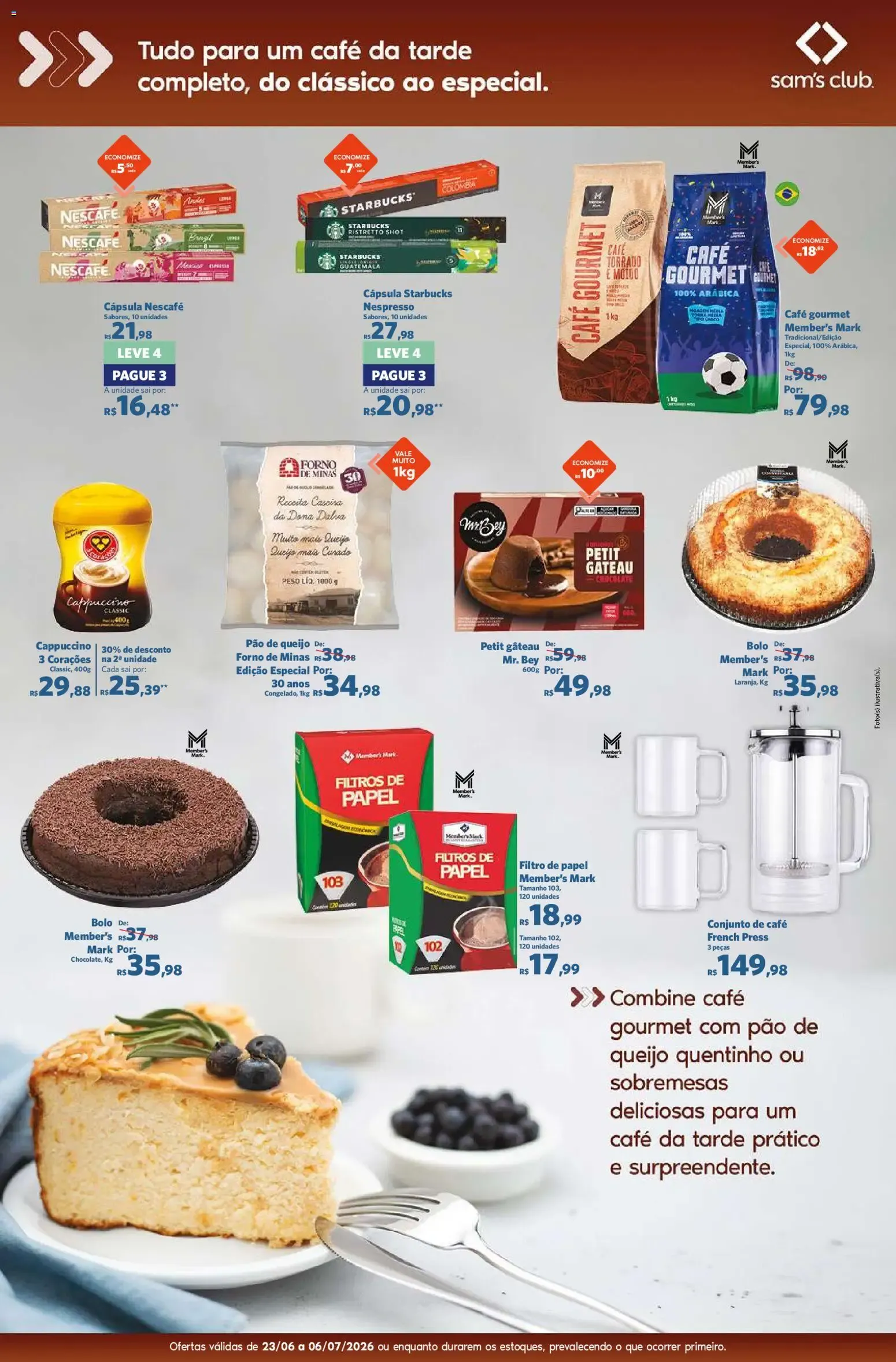 Encarte de Sam's Club ofertas Sabores que Aquecem de 23/06/2026 | Promoções Online 23 de junho até 6 de julho 2026 - Pagina 6