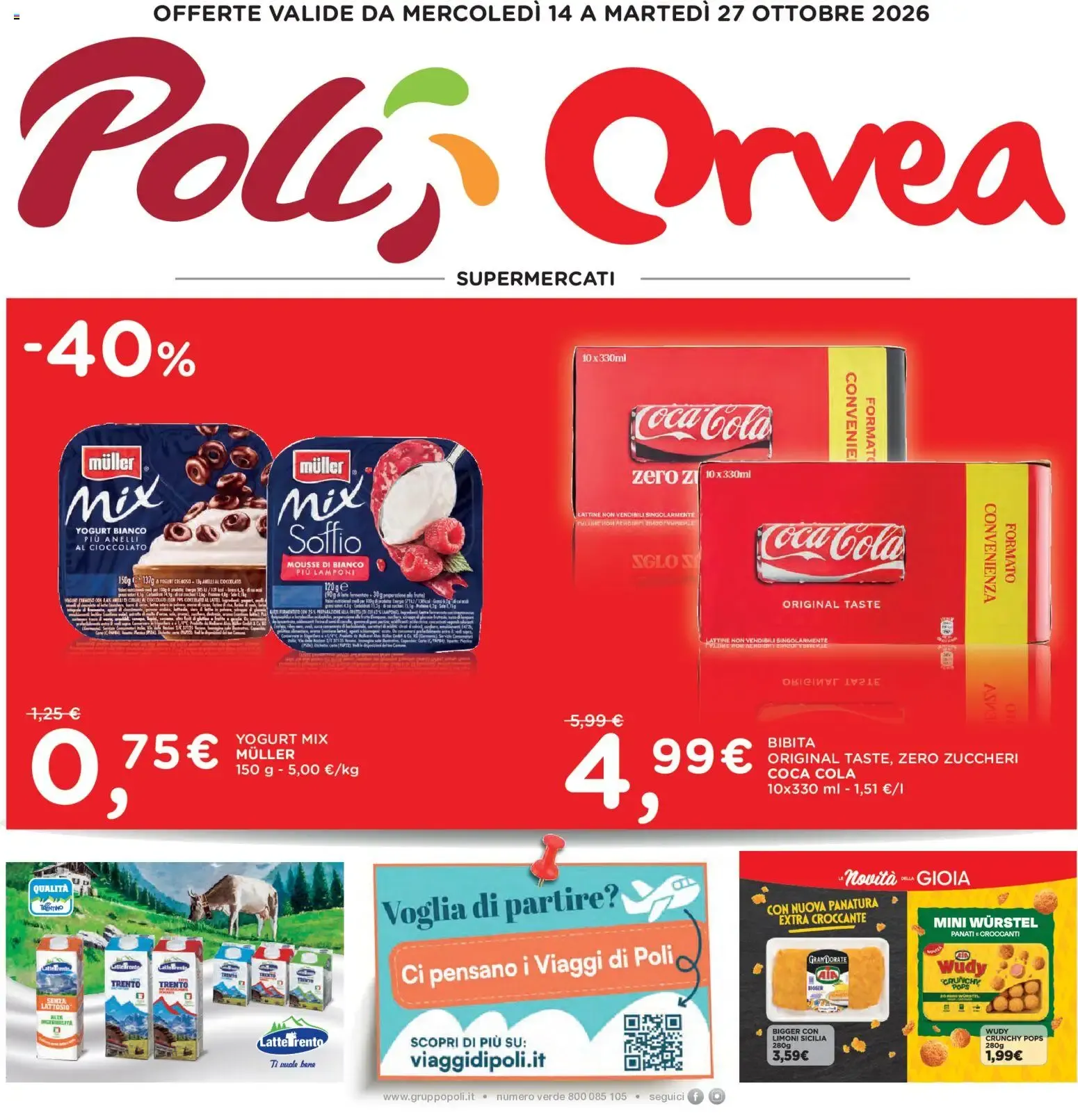 Poli volantino dal 14/10/2026 - online Offerte da 14 ottobre a 27 ottobre di 2026 - Pagina del volantino 1