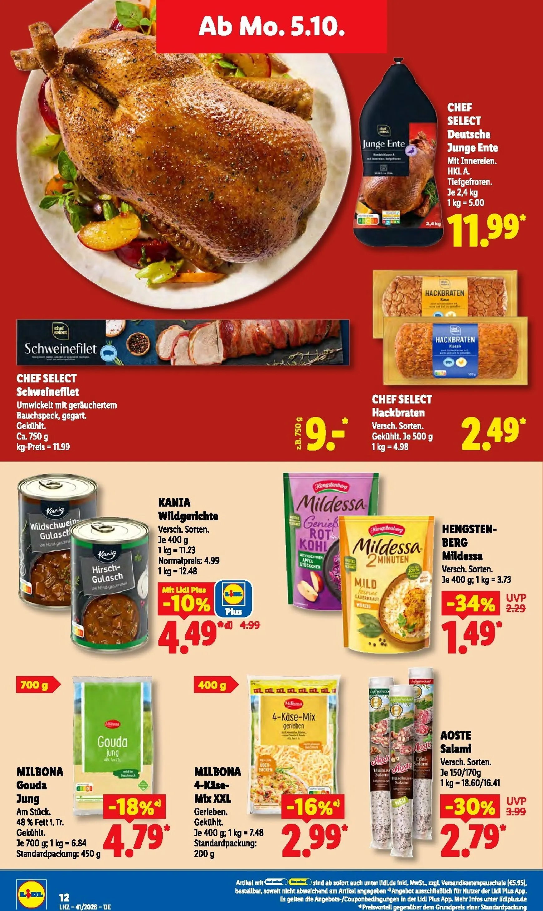 Lidl Prospekt nächste Woche – von Montag 05.10.2026 bis Samstag 10.10.2026 von 5. Oktober bis 10. Oktober 2026 - Prospekt seite 23
