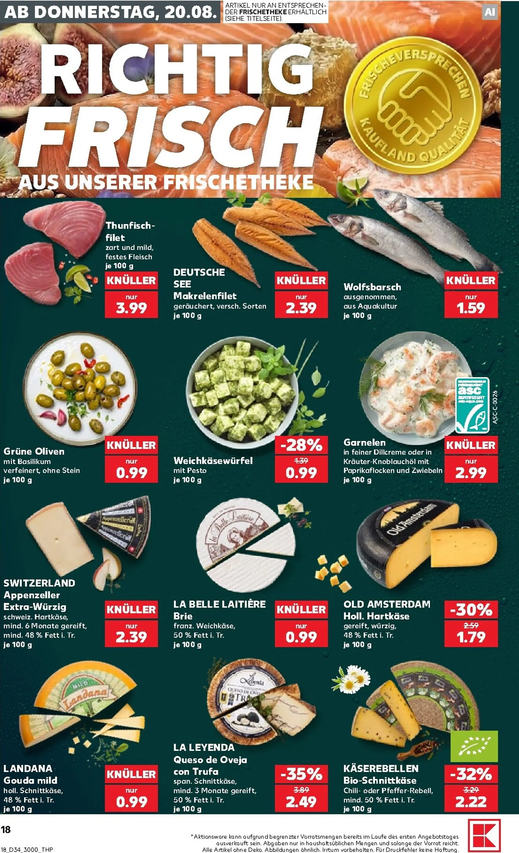 Kaufland Prospekt nächste Woche – von Donnerstag 20.08.2026 bis Mittwoch 26.08.2026 von 20. August bis 26. August 2026 - Prospekt seite 18