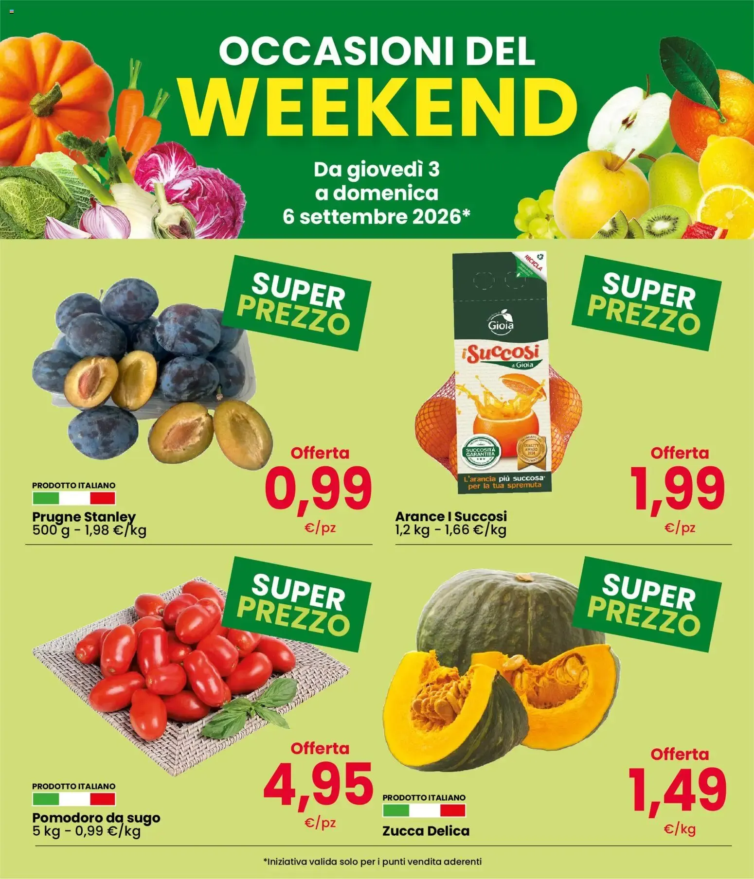 Nuovo Eurospar volantino Weekend dal 03/09/2026 > offerte anteprima 🛍️ da 3 settembre a 6 settembre di 2026 - Pagina del volantino 2