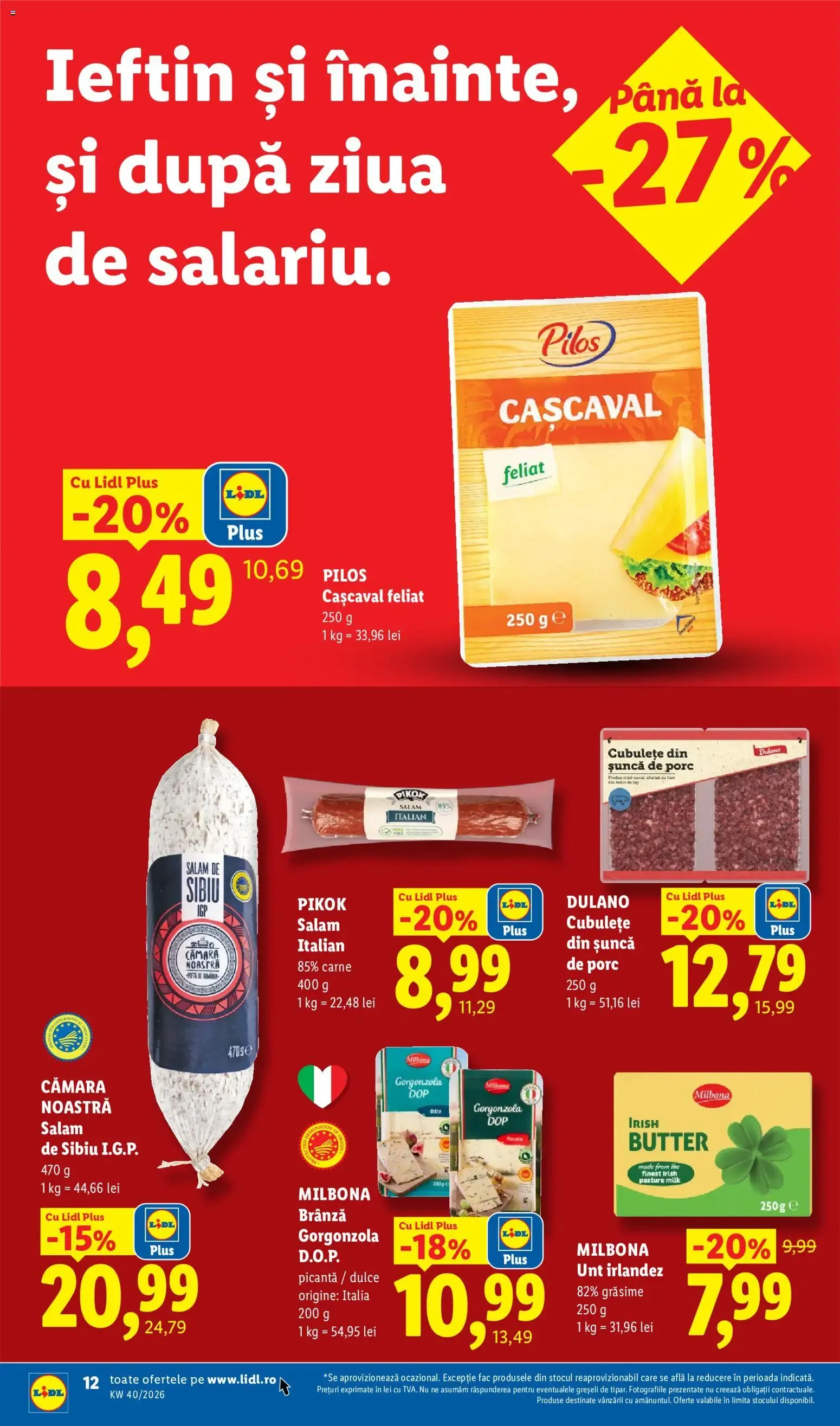 Catalog Catalog LIDL 28.09.2026 - Oferta și Revista online de la 28 septembrie până la 4 octombrie 2026 - Revista Pagina 12