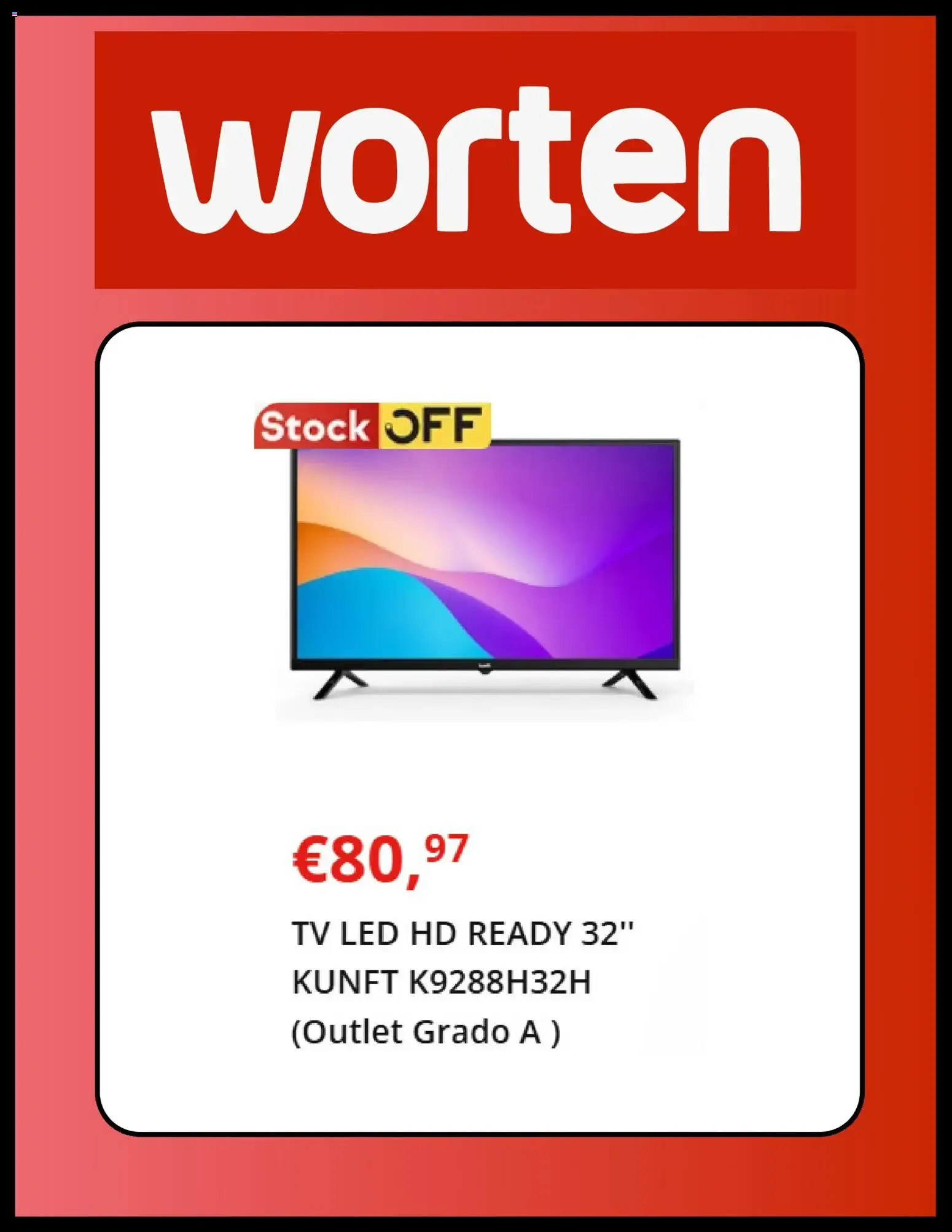 Catálogo de Worten Stock OFF: Hasta -50% en Electrodomésticos 9 de junio al 15 de junio 2026 - Página 3