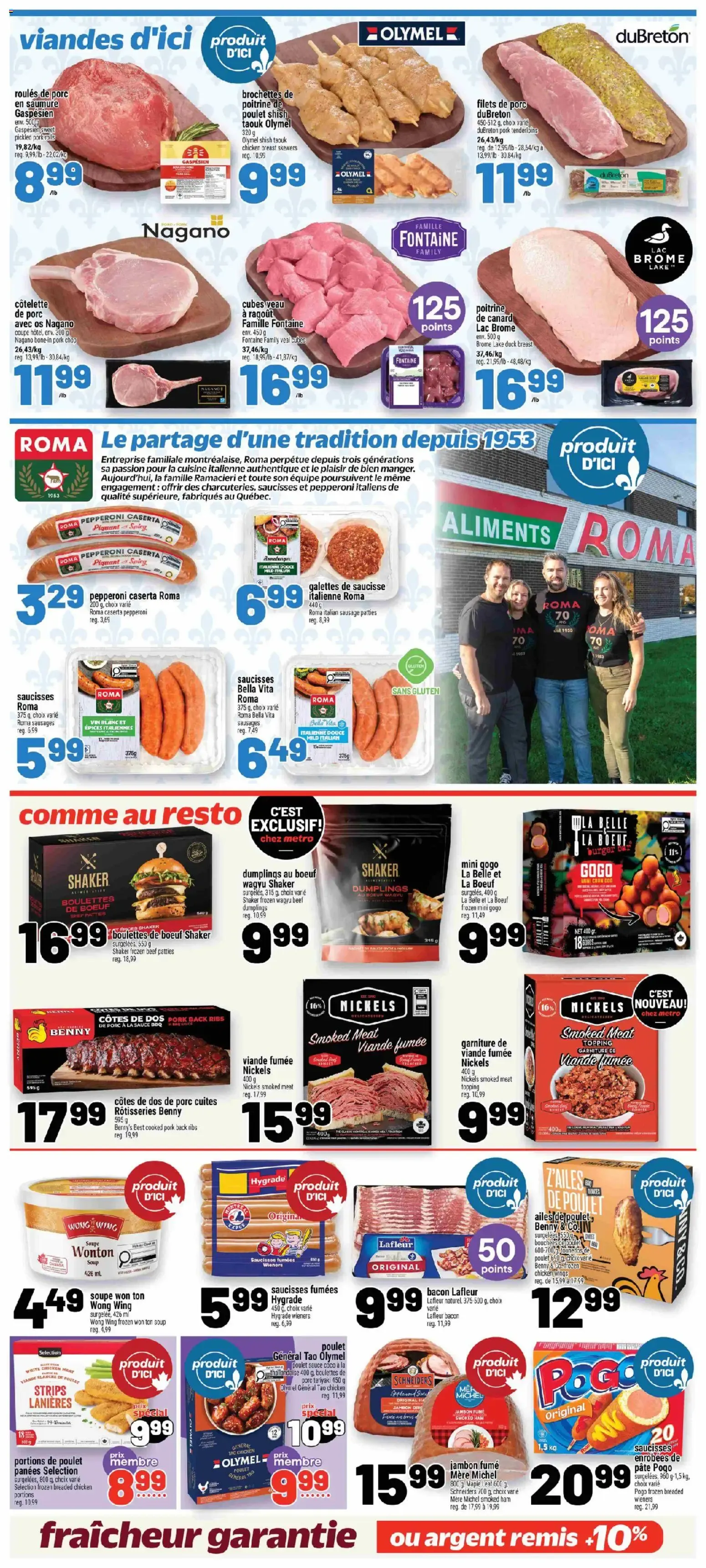 Metro circulaire - Mon épicier from Oct 15, 2026 > weekly specials & deals from October 15 to October 21 2026 - flyer page 11