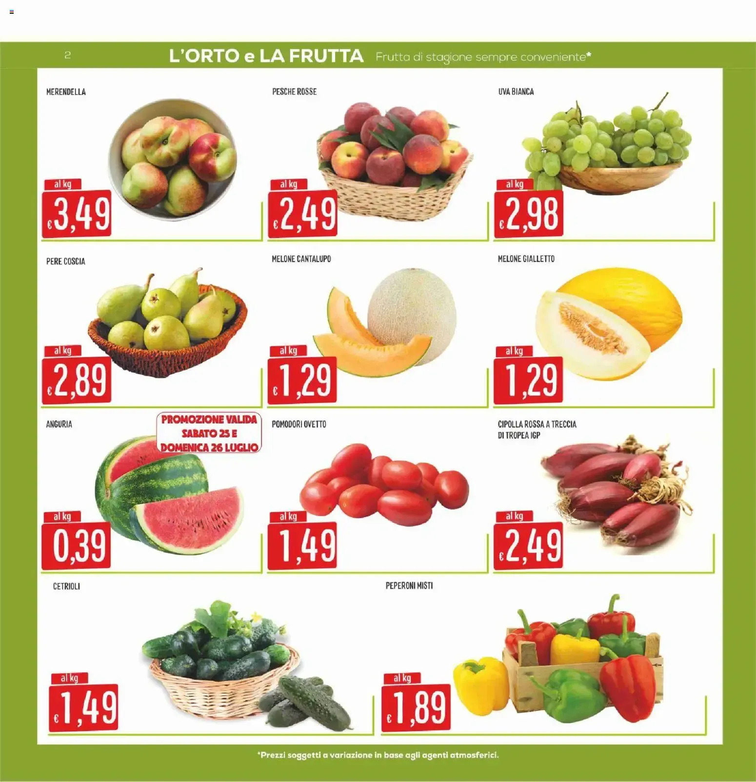 SISA/Mercadò: L'ESTATE DELLA Convenienza da 23 luglio a 5 agosto di 2026 - Pagina del volantino 2