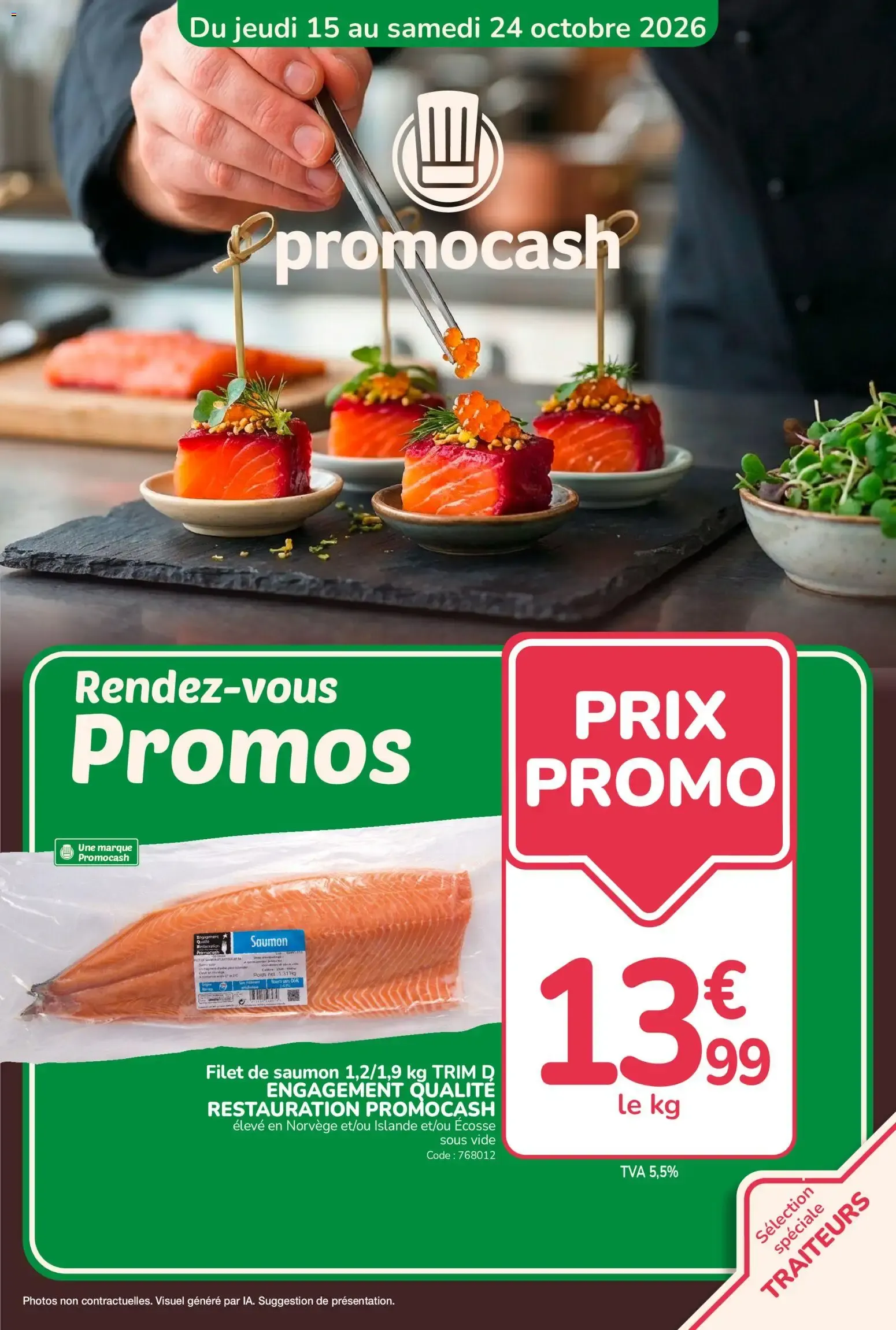Promocash catalogue à partir du 15/10/2026 - promo en ligne du 15 octobre au 24 octobre 2026 - Catalogue page 1