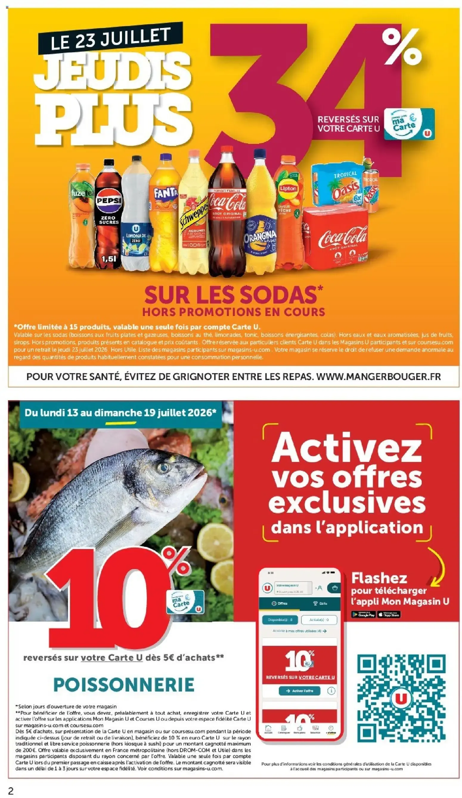 Hyper U catalogue à partir du 15/07/2026 - promo en ligne du 15 juillet au 26 juillet 2026 - Catalogue page 2