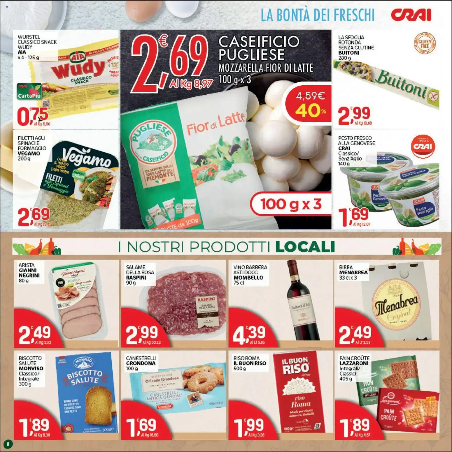 CRAI - SCONTI fino al 40% da 11 giugno a 21 giugno di 2026 - Pagina del volantino 8