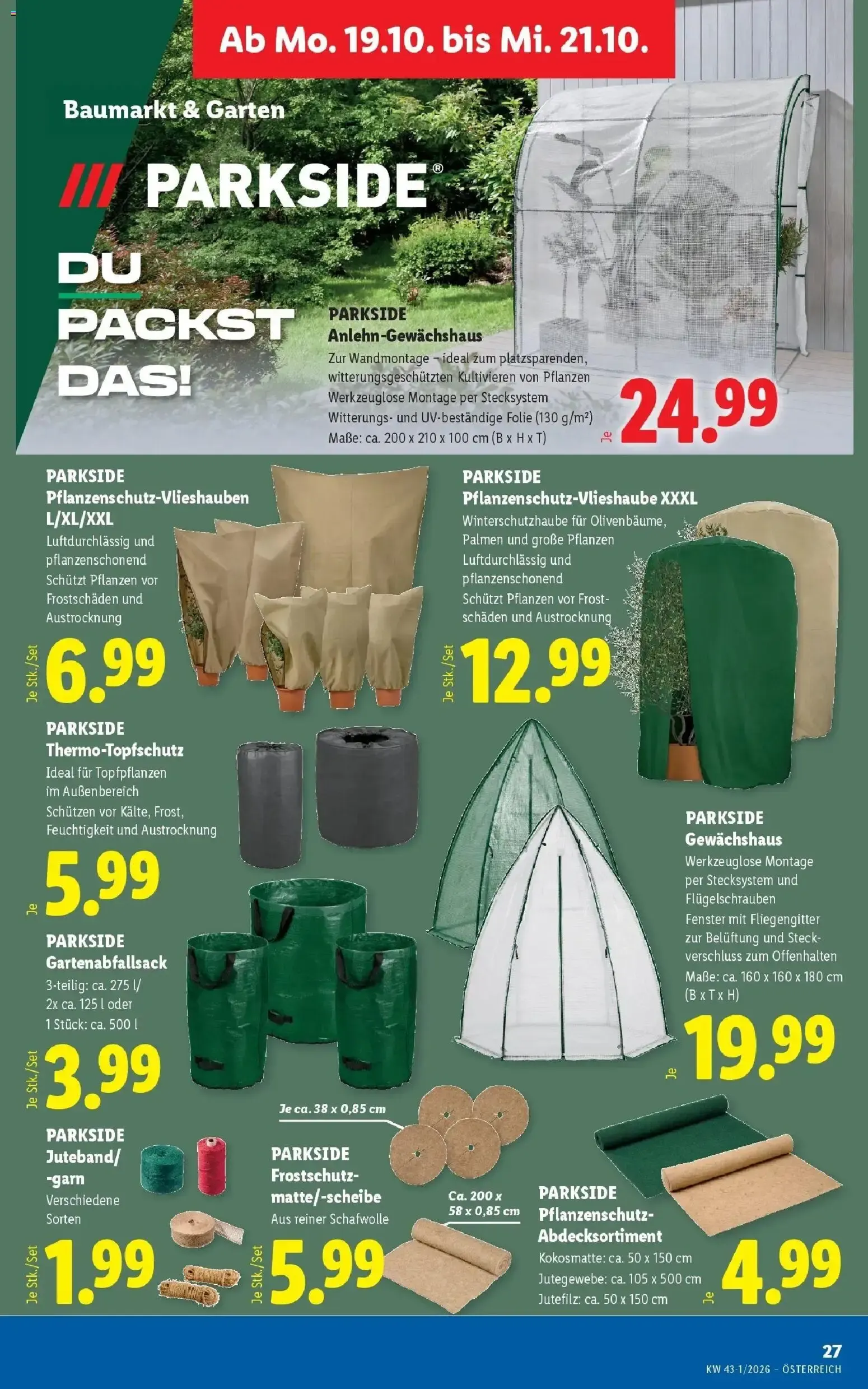 Lidl Aktion von 15. Oktober bis 17. Oktober 2026 - Flugblätt seite  34