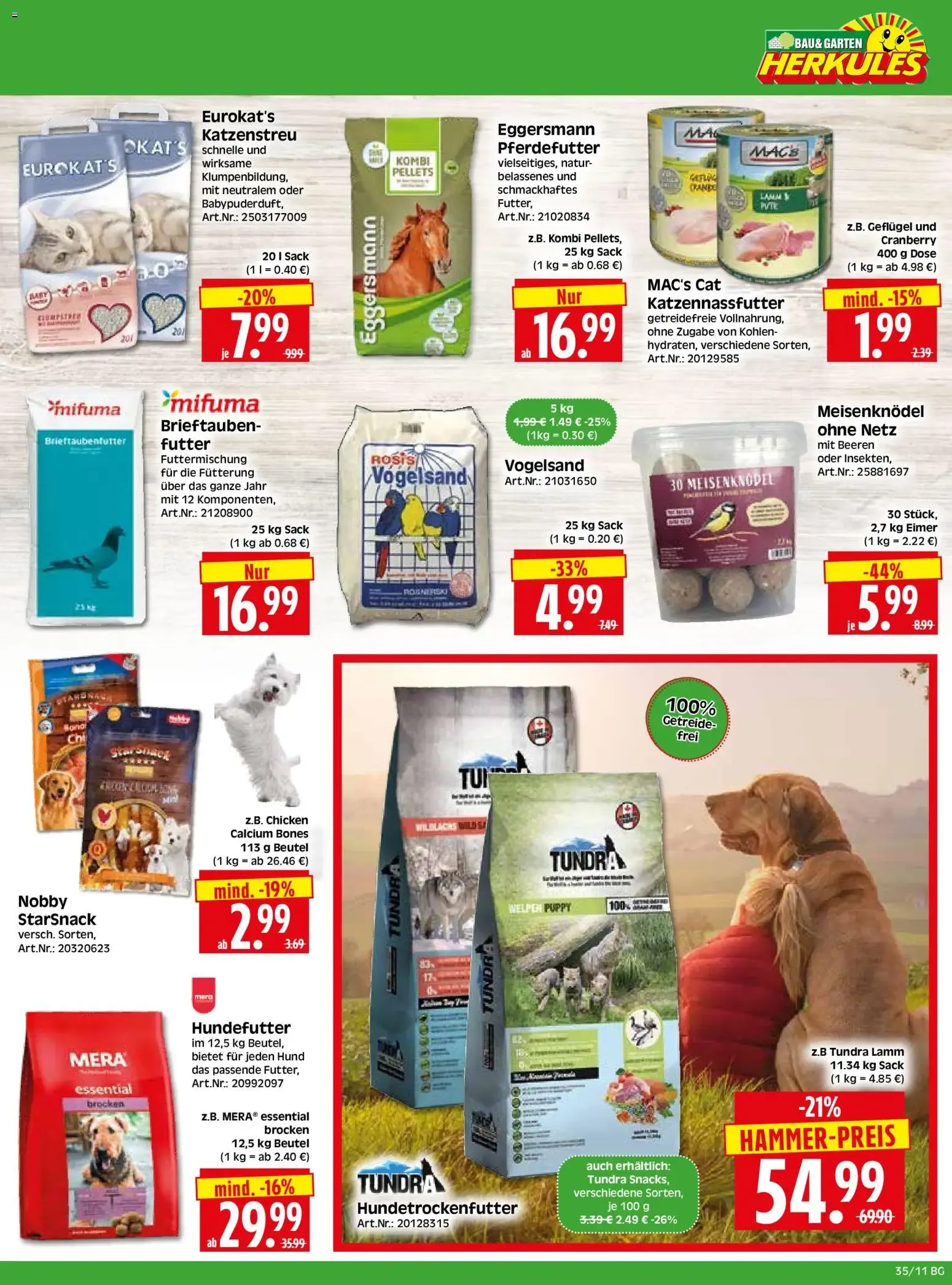 HERKULES Bau & Garten (ab 24.08.2026) zum Blättern von 24. August bis 29. August 2026 - Prospekt seite 11