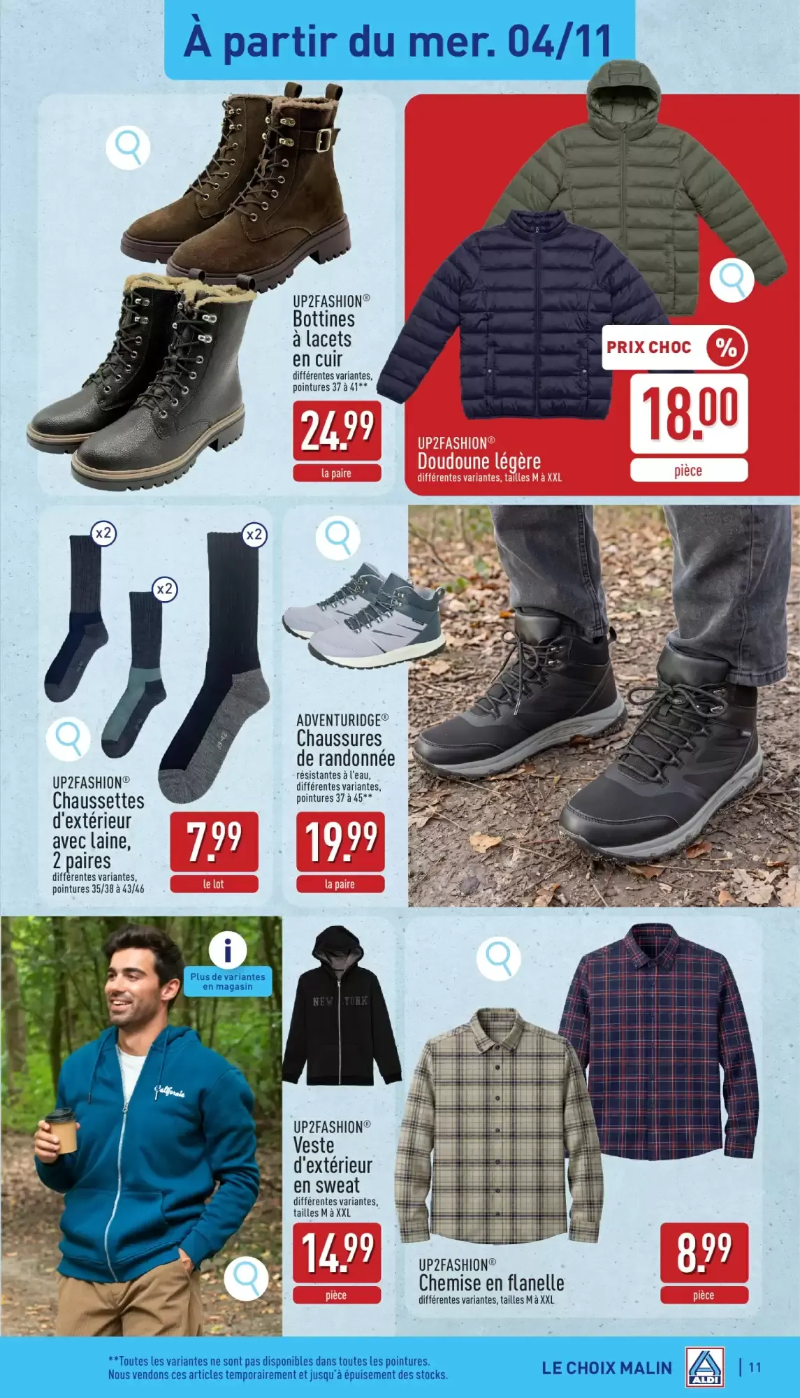 ALDI Dépliant du lun. 02/11 au sam. 07/11 inclus van 2 november tot 7 november 2026 - folder pagina 11
