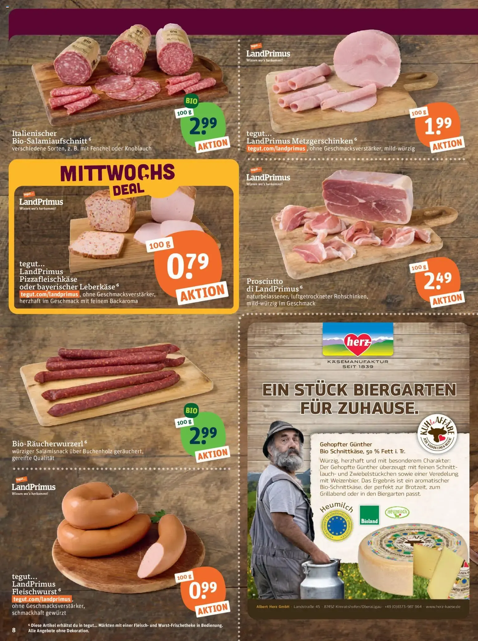 Tegut Prospekt (ab 03.08.2026) zum Blättern von 7. August bis 8. August 2026 - Prospekt seite 10