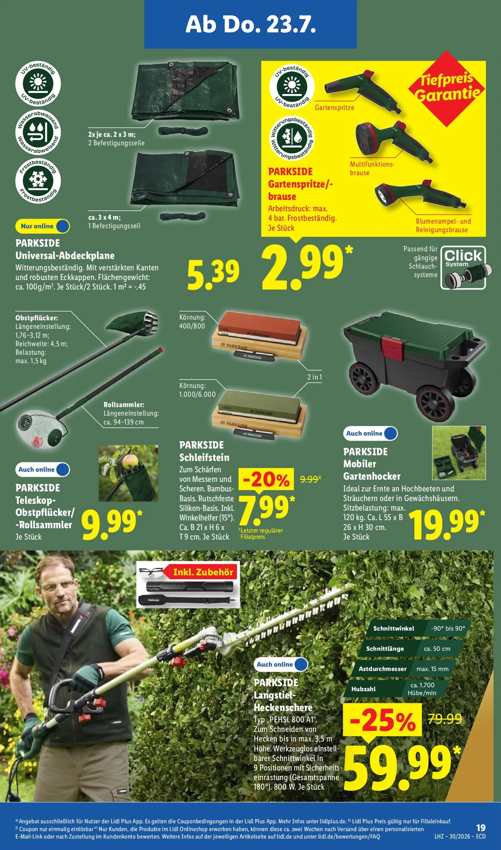 Lidl - Angebote der Woche Prospekt nächste Woche – von Montag 20.07.2026 bis Samstag 25.07.2026 von 20. Juli bis 25. Juli 2026 - Prospekt seite 44