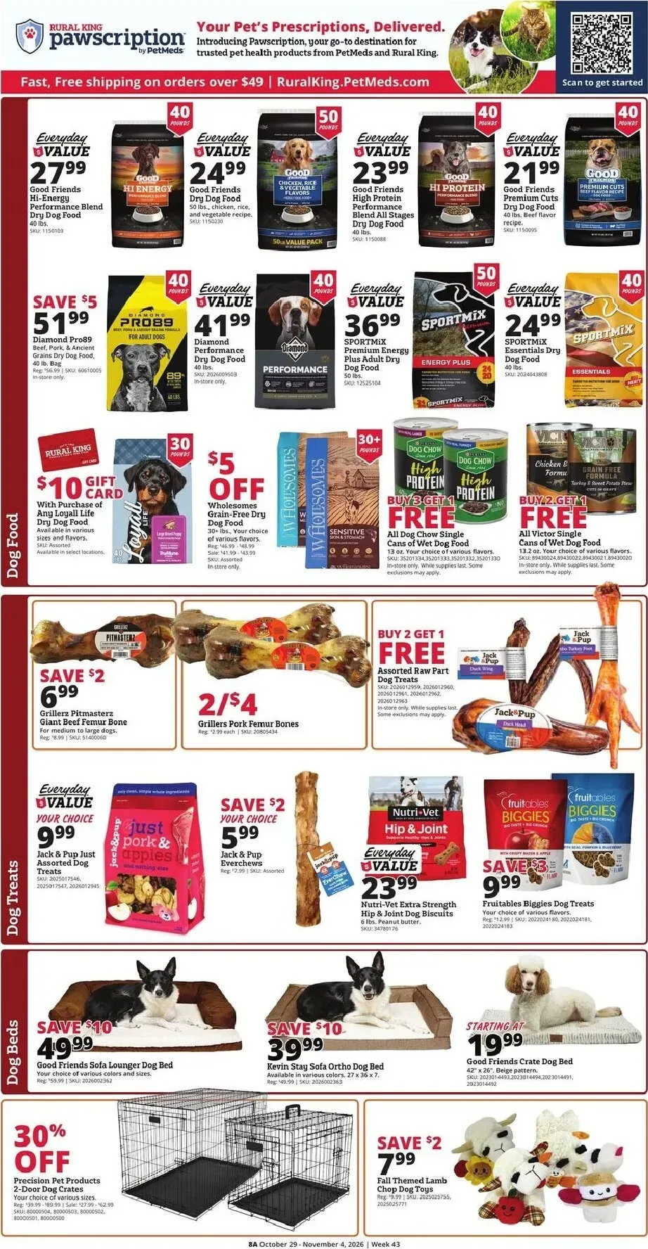 Weekly ad Current Rural King leaflet valid from Thursday 10/29/2026 to Wednesday 11/04/2026 from October 29 to November 4 2026 - Page 8